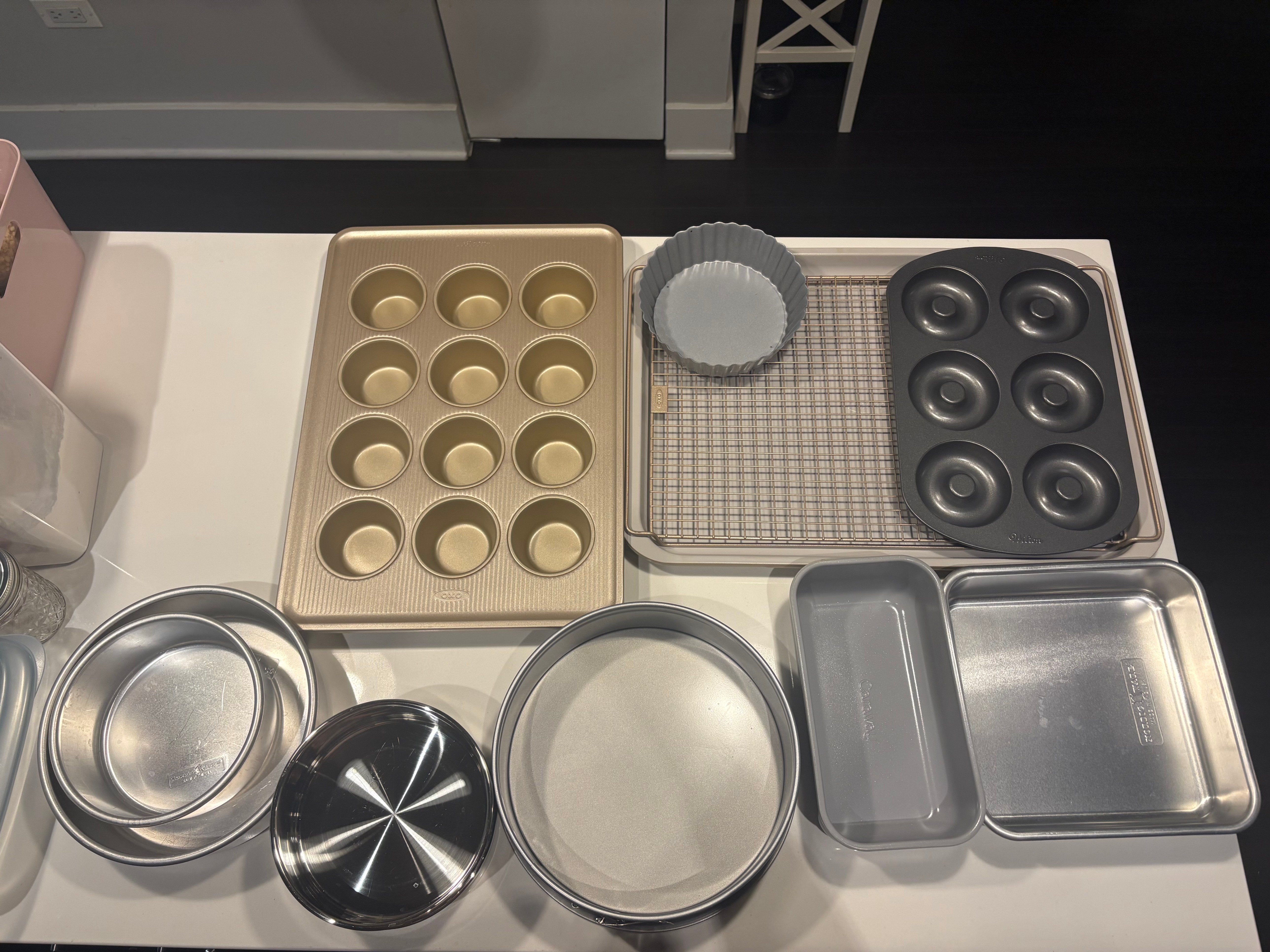 Baking trays and pans with storage rack - photo 2