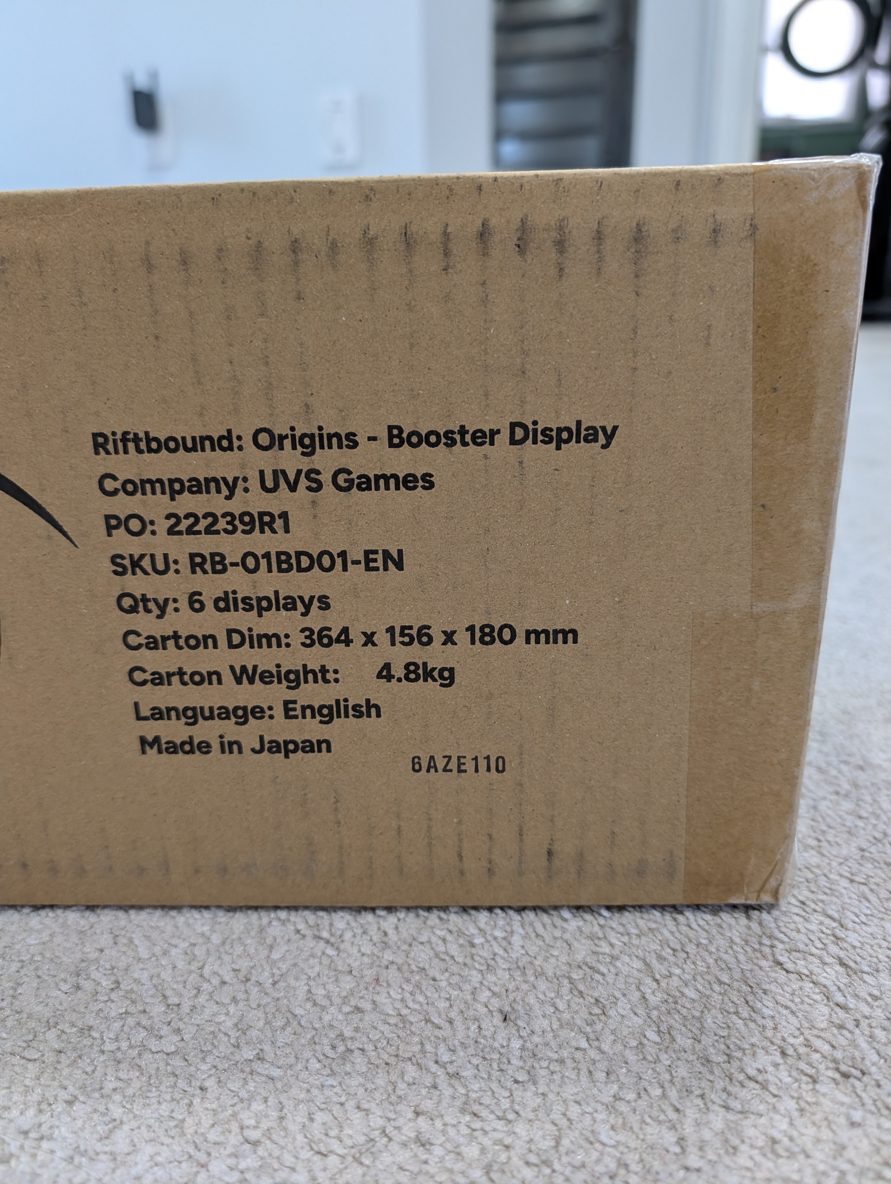 Riftbound League of Legends TCG ORIGINS BOOSTER CASE  Sealed - photo 3