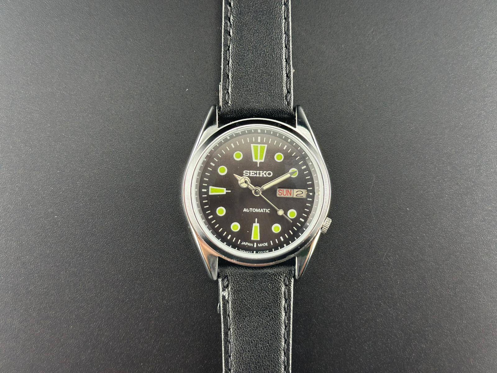 Vintage Seiko 5 Automatic 6309A Men's  Watch D&D- Japan Made - photo 4