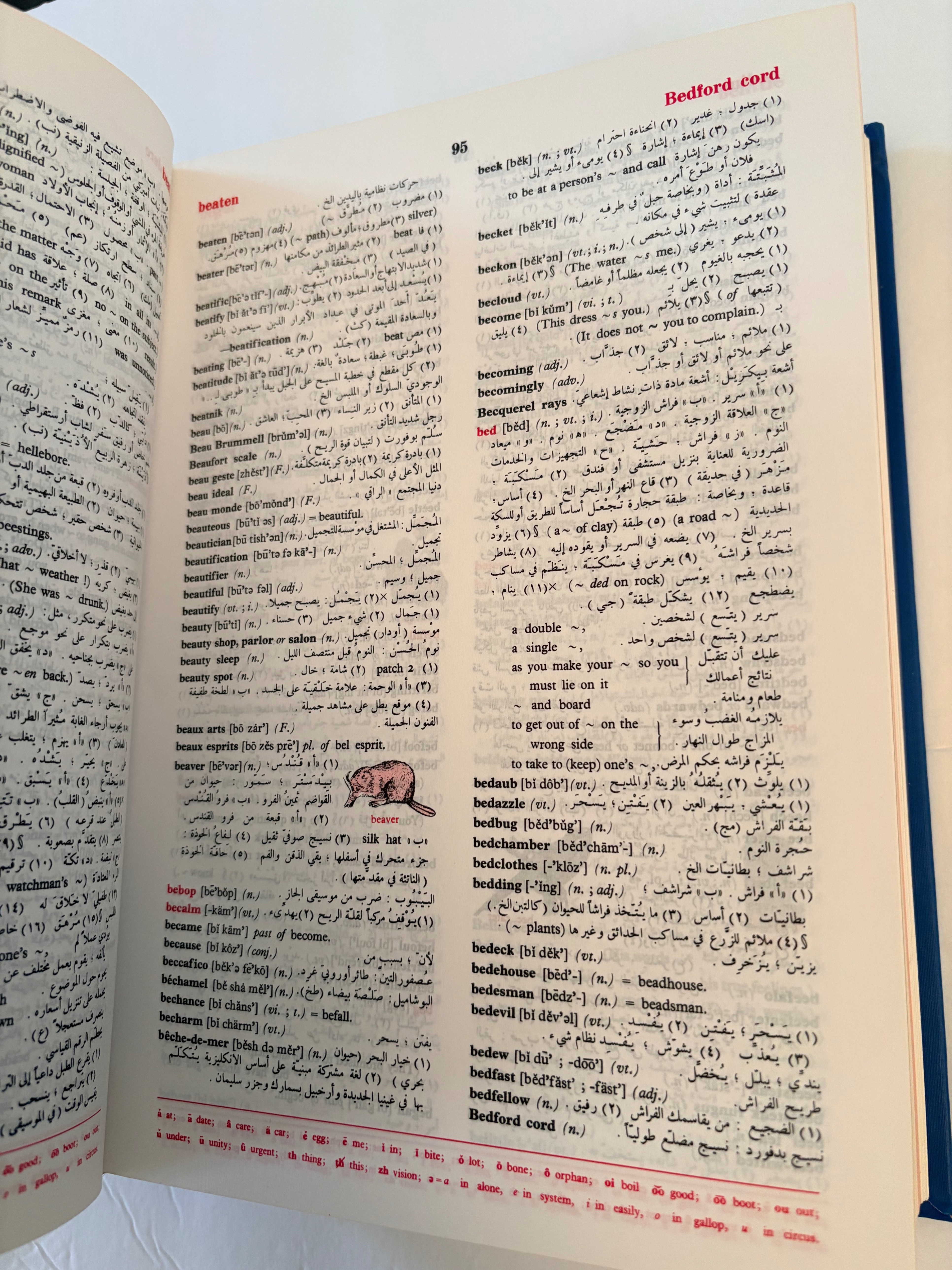 English-Arabic Dictionary – Excellent Condition - photo 3