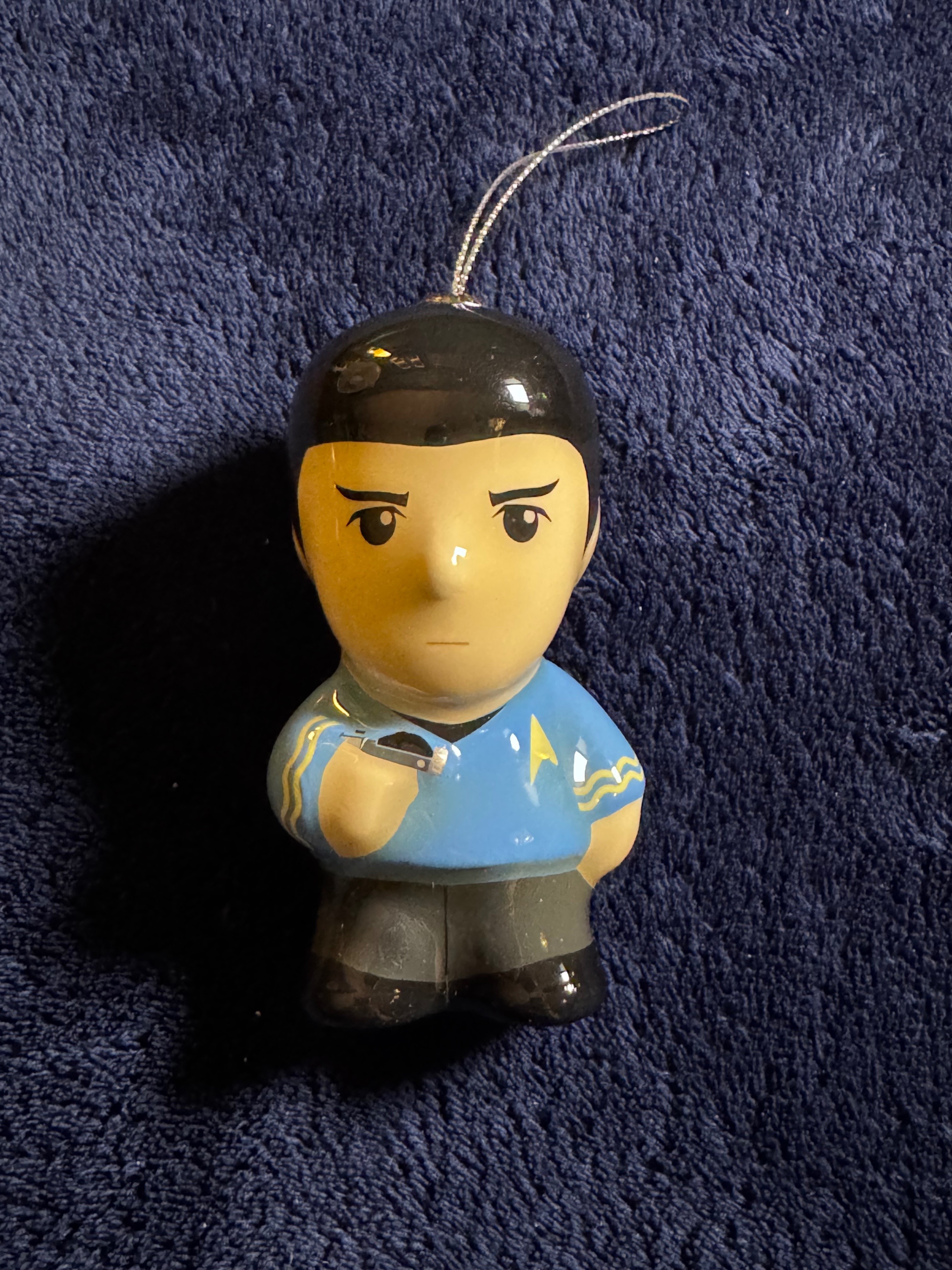 2018 Hallmark Star Trek TOS Spock Ornament (LICENSOR SAMPLE)