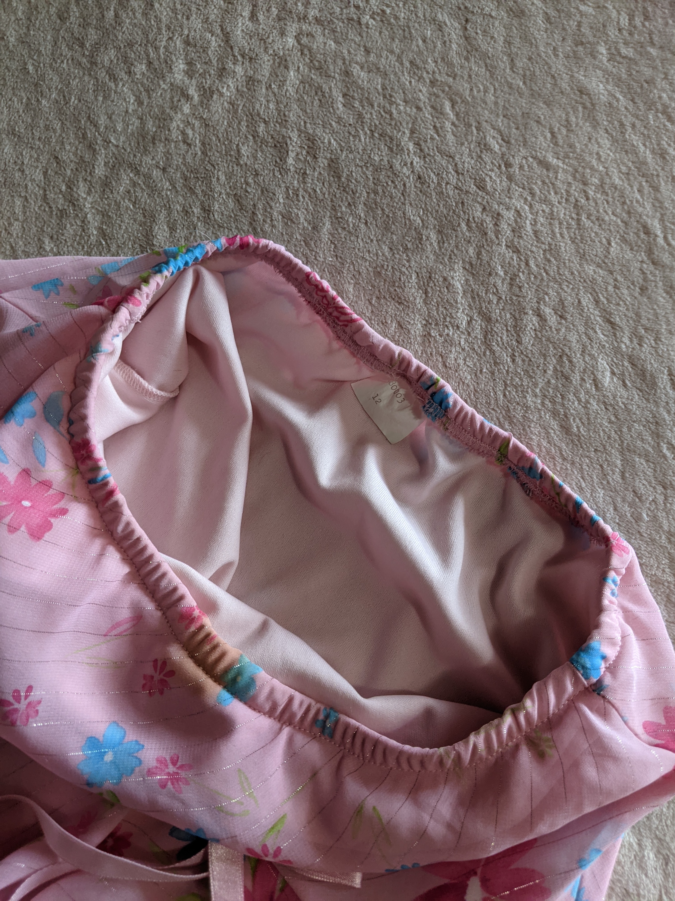 Pink Floral Asymmetrical Barbie Skirt - photo 4
