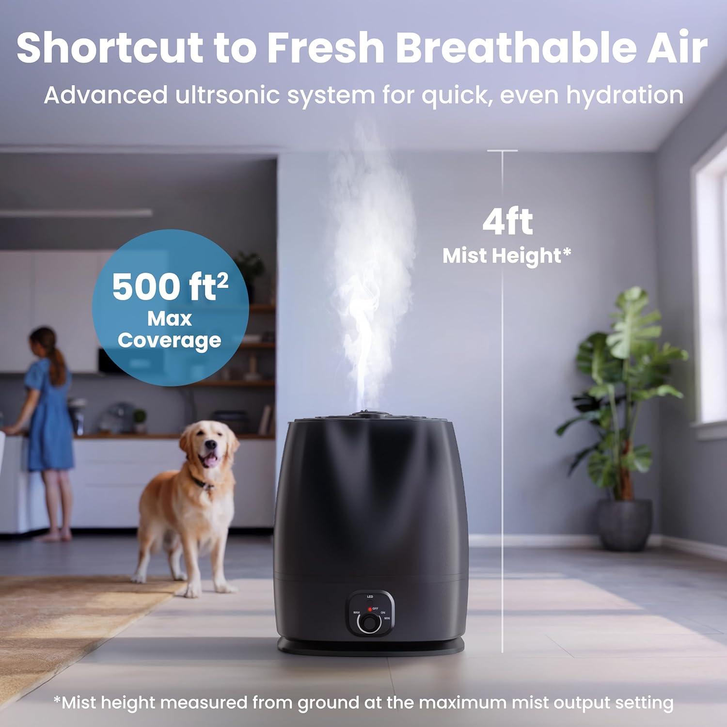 6L Ultrasonic Cool Mist Humidifier - photo 2
