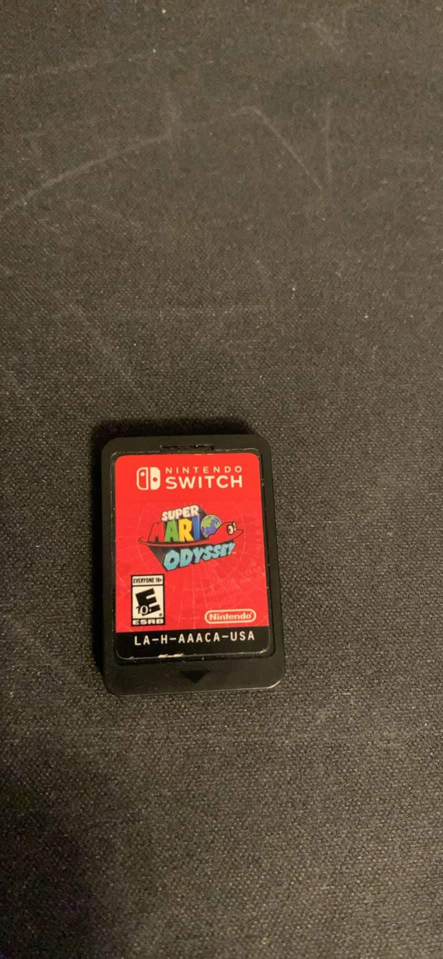Nintendo Switch Super Mario Odyssey Game Cartridge