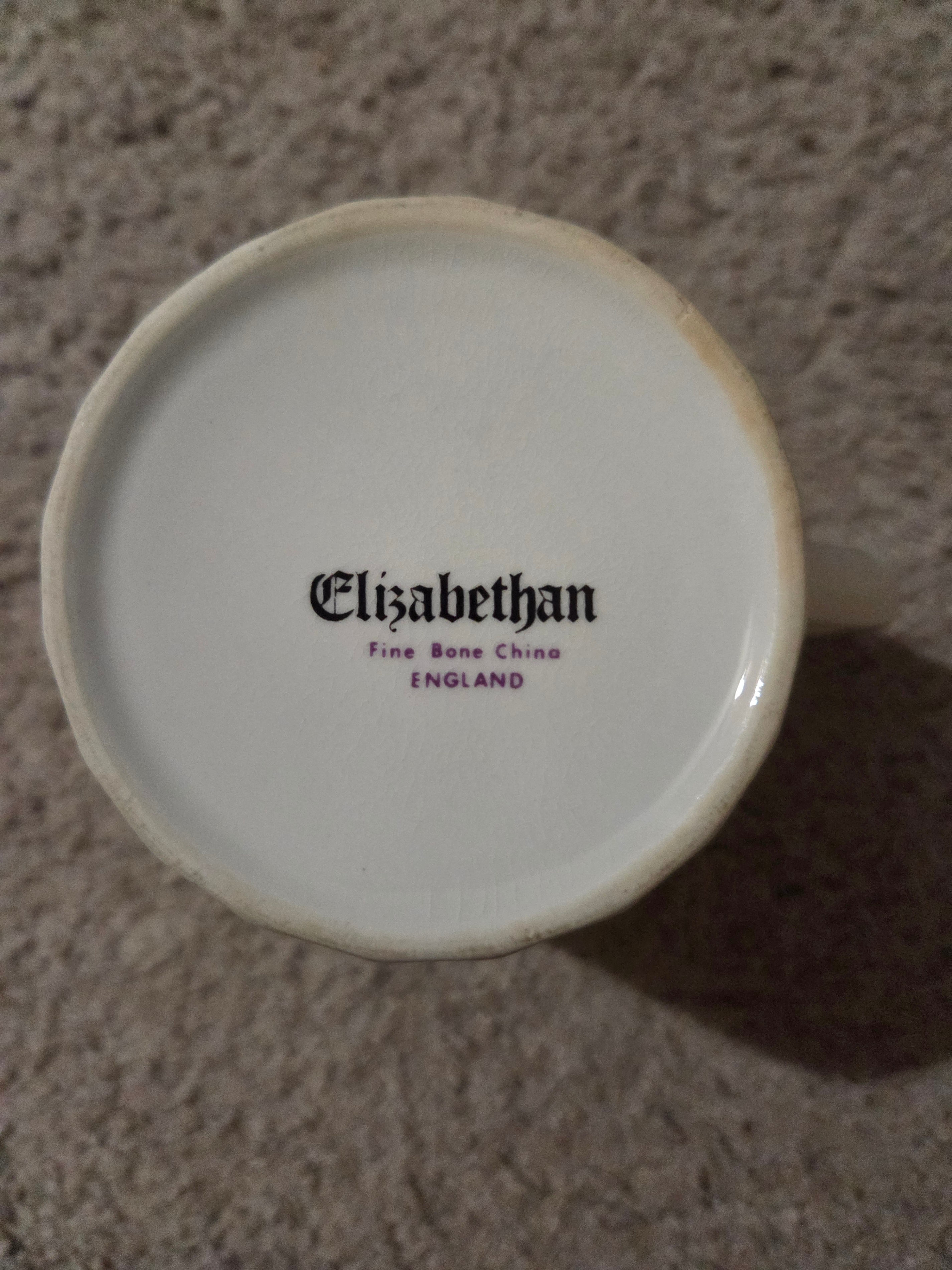 Vintage Elizabethan Fine Bone China Mug, England Rose Floral - photo 2