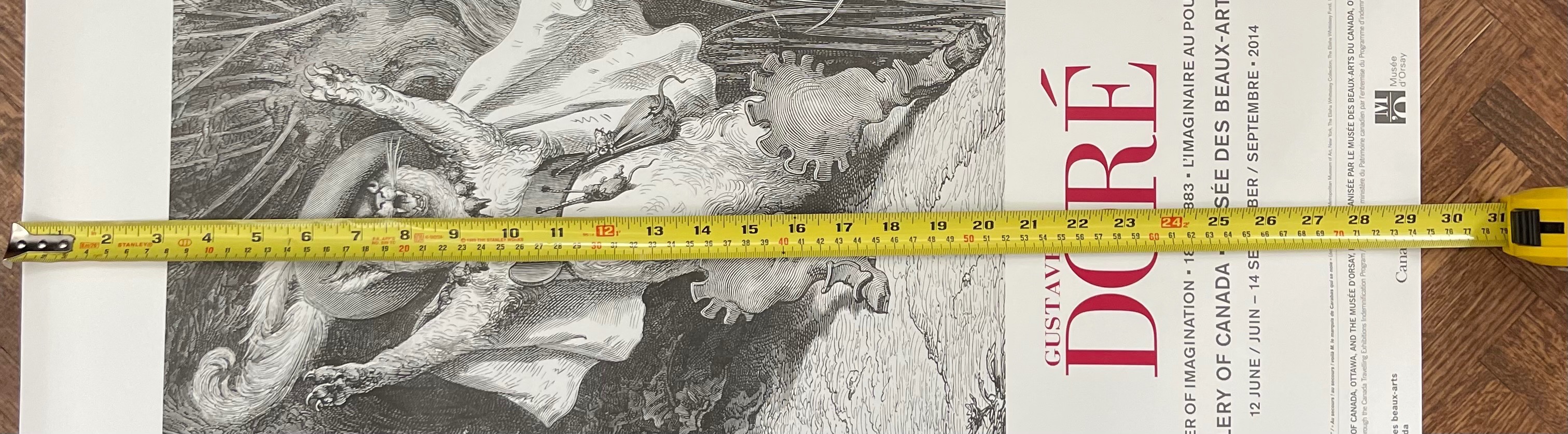 Gustave Doré "Puss in Boots" Exhibition Poster (NGC 2014) - photo 3