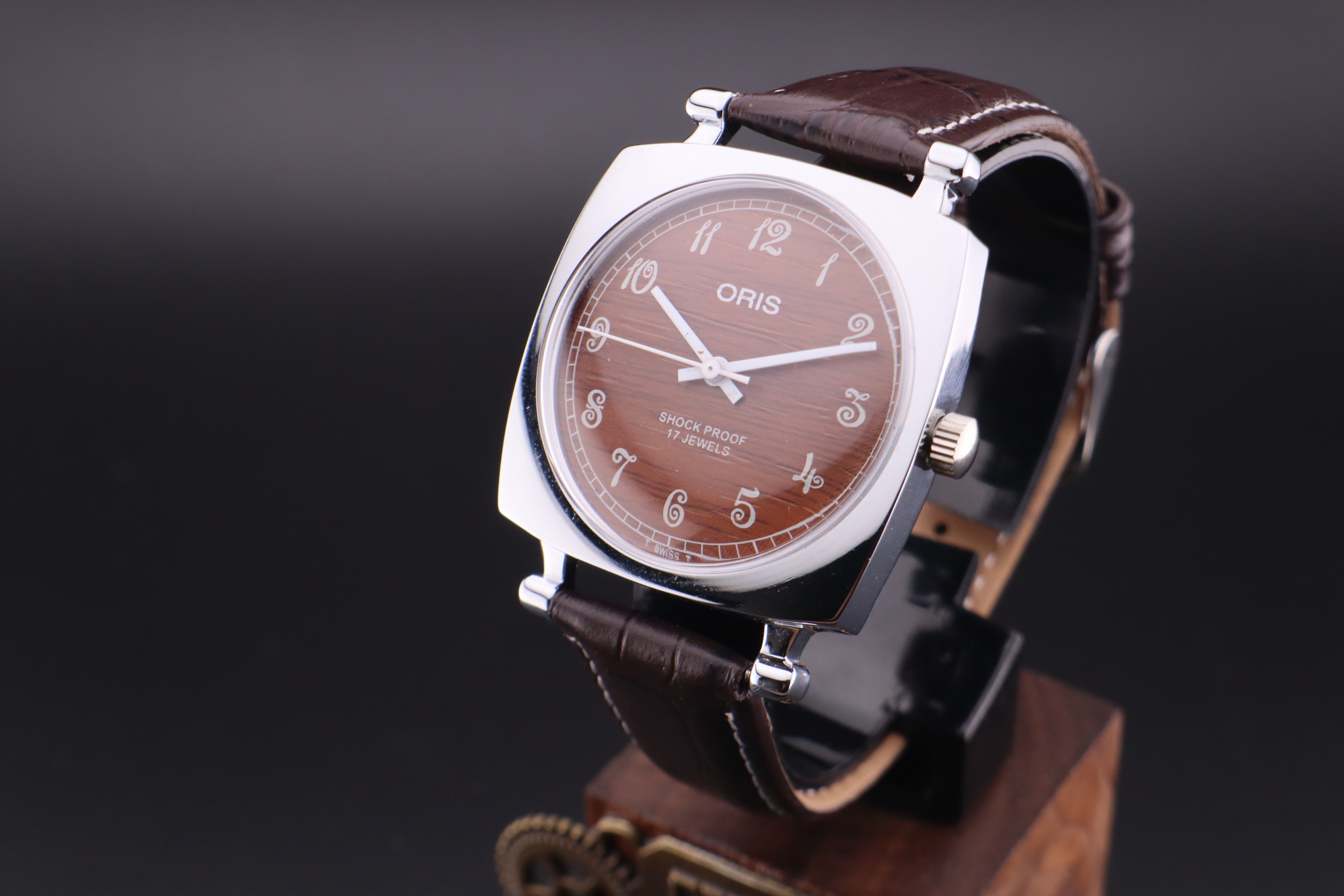 Vintage Oris Swiss ST-96 Hand Wind Mechanical Men's Watch - photo 3