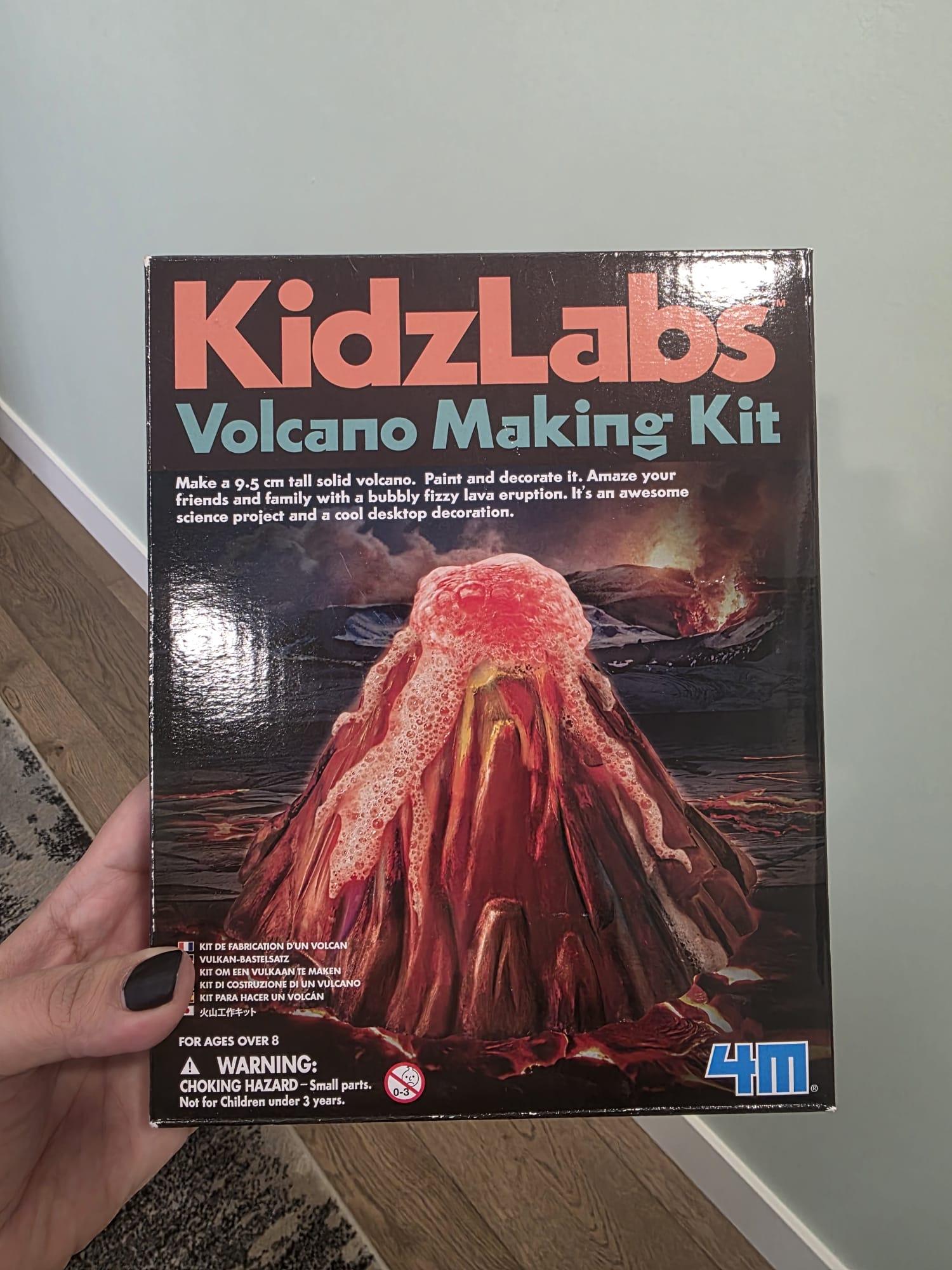 KidzLabs Volcano Making Kit by 4M — Brand New, Unopened