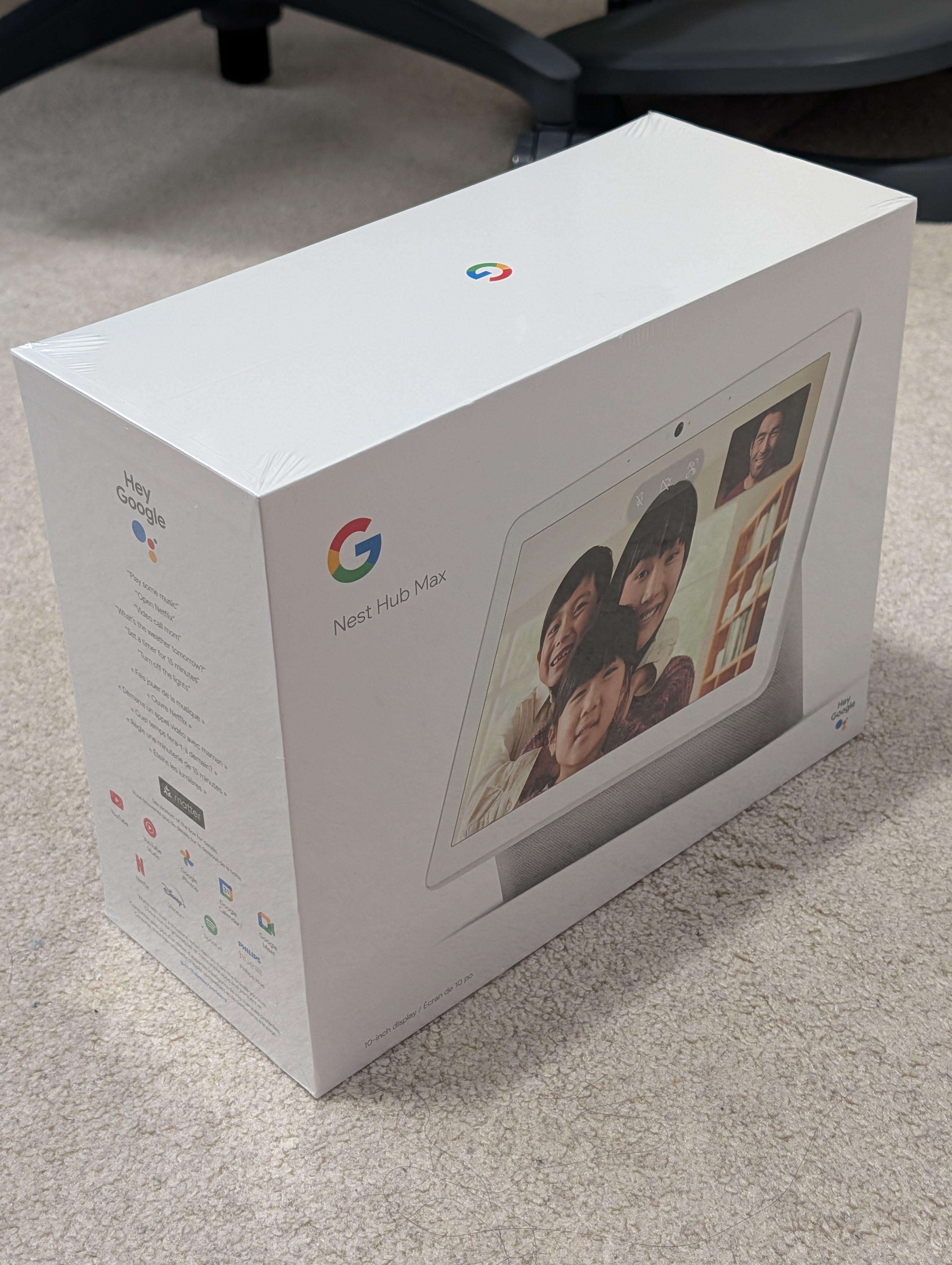 RARE SEALED Google Nest Hub Max 10" Smart Home Display Speaker - photo 4