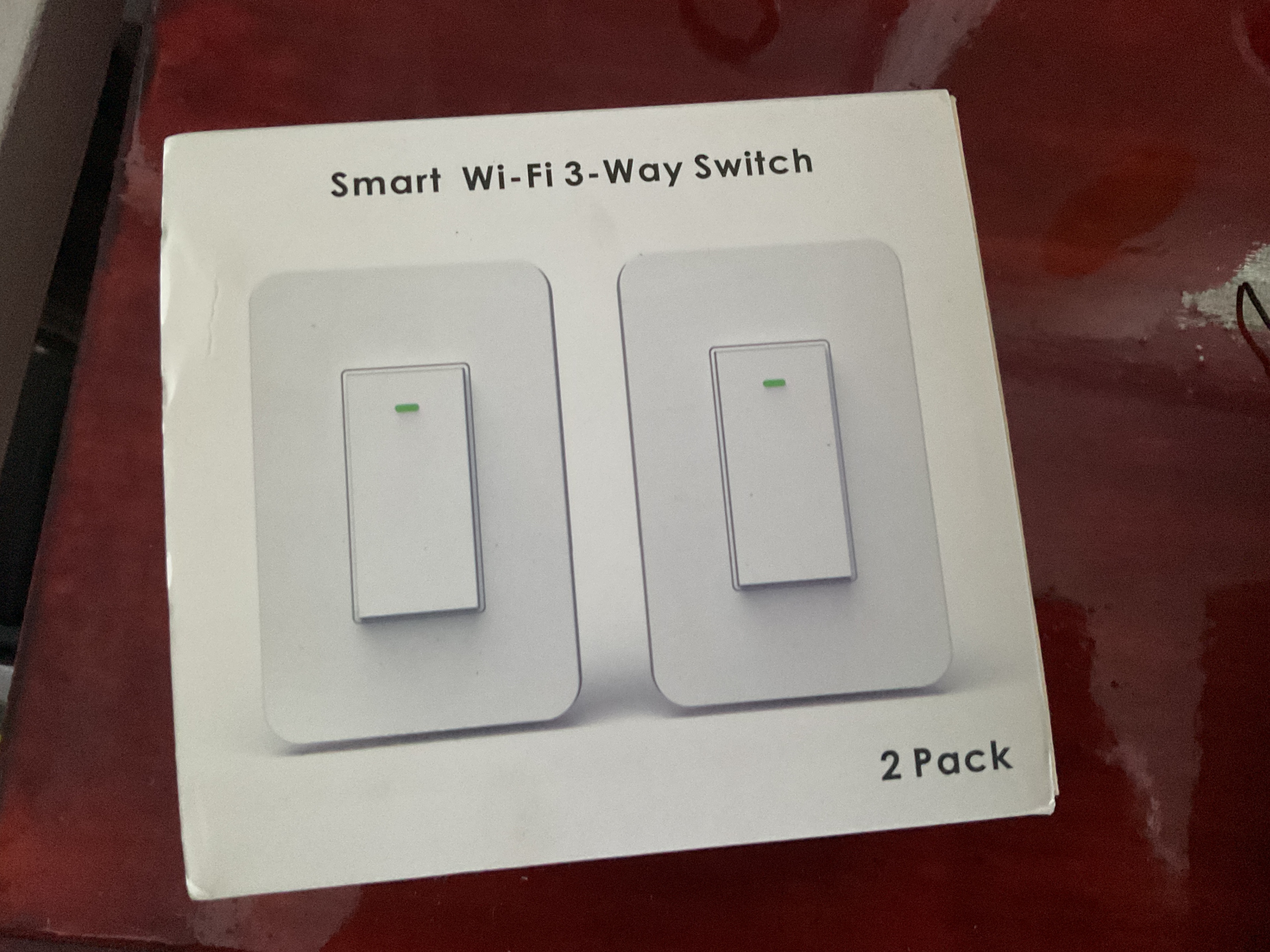 Smart Wi-Fi 3-Way Switch 2 Pack