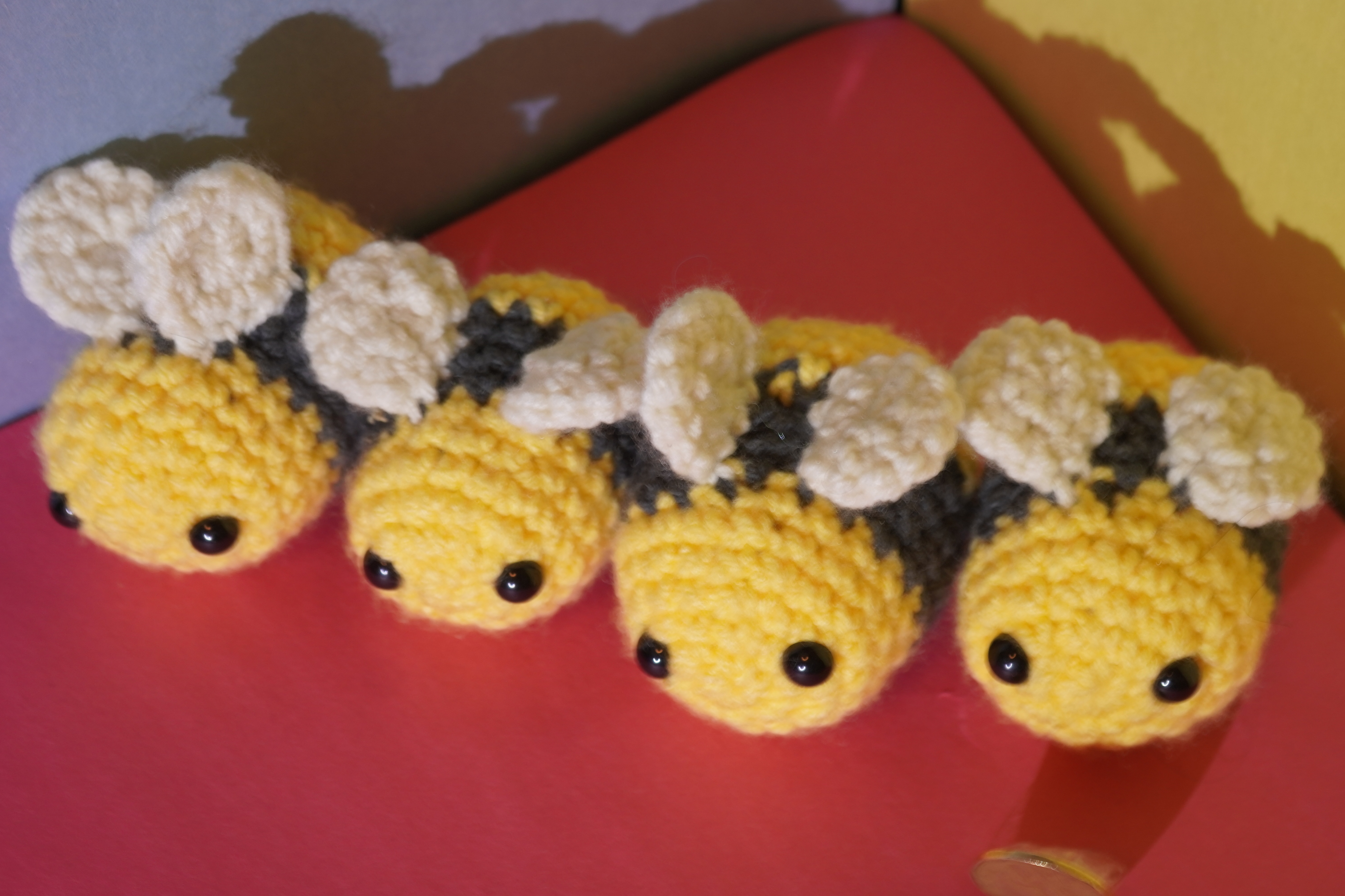🐝 Handmade Crochet Bees 🐝