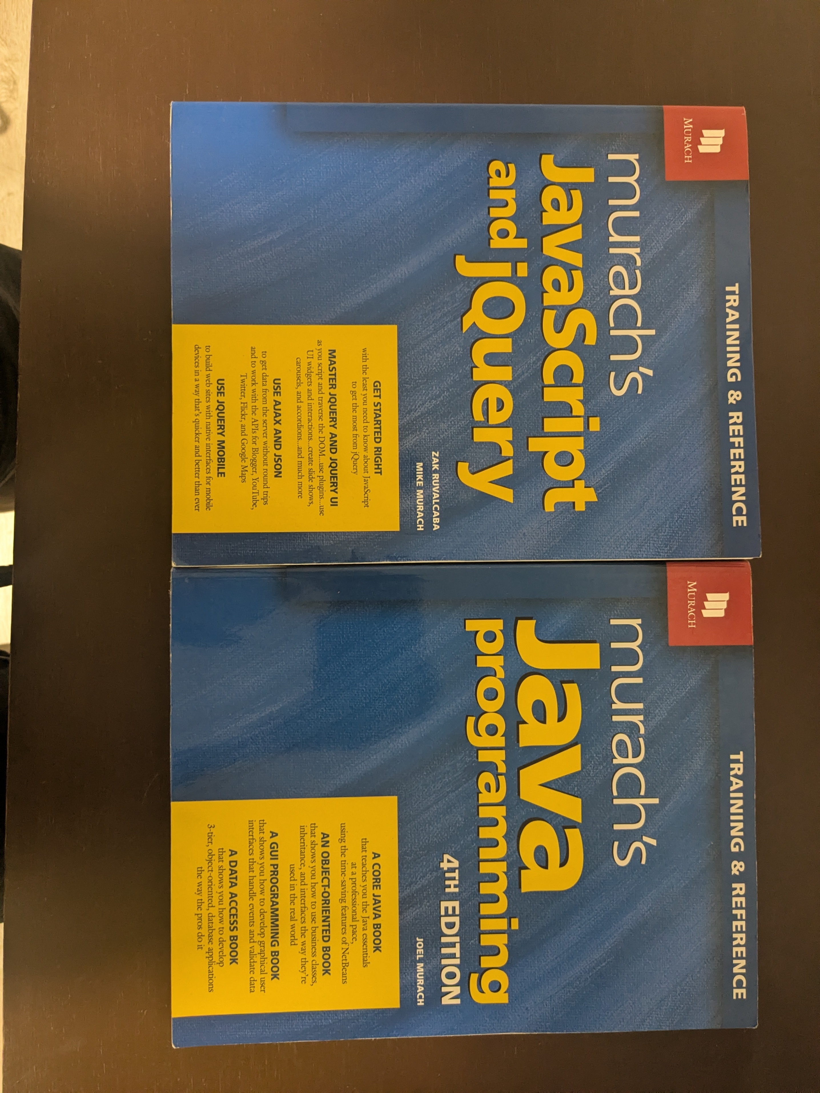 Java and Javascript Textbooks