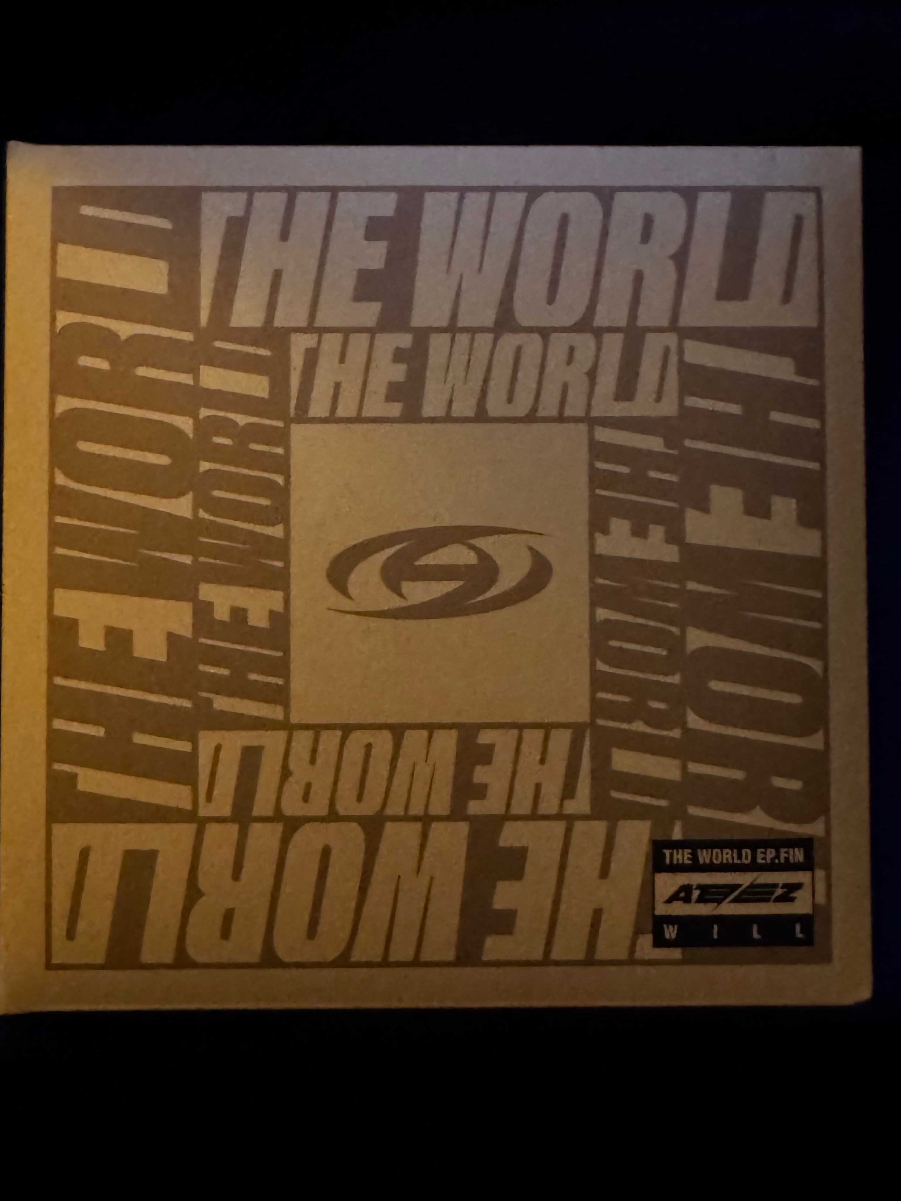 ATEEZ "The World Ep.Fin : Will" digipack (NO INCLUSIONS)