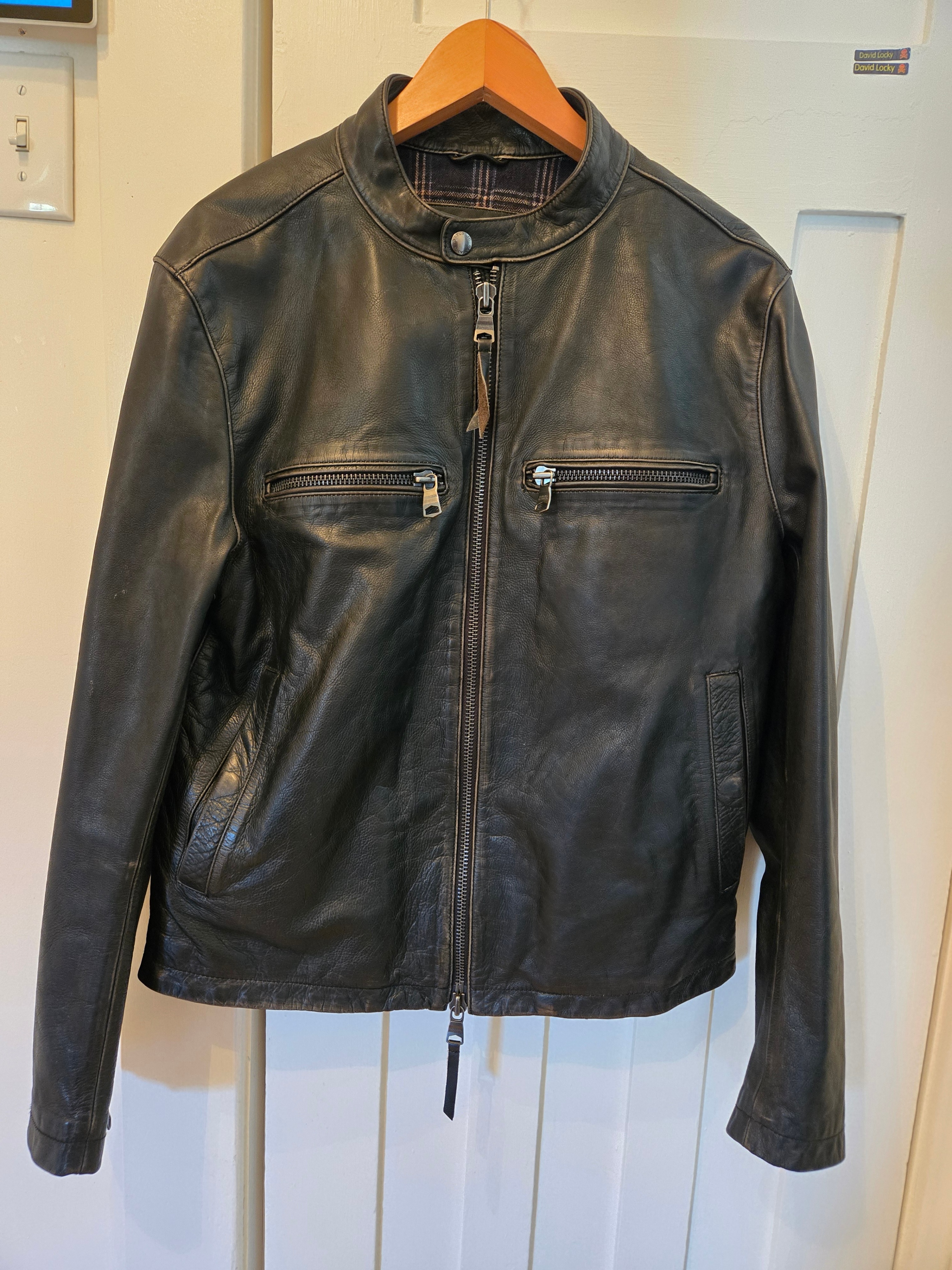 Banana Republic Leather Biker Jacket