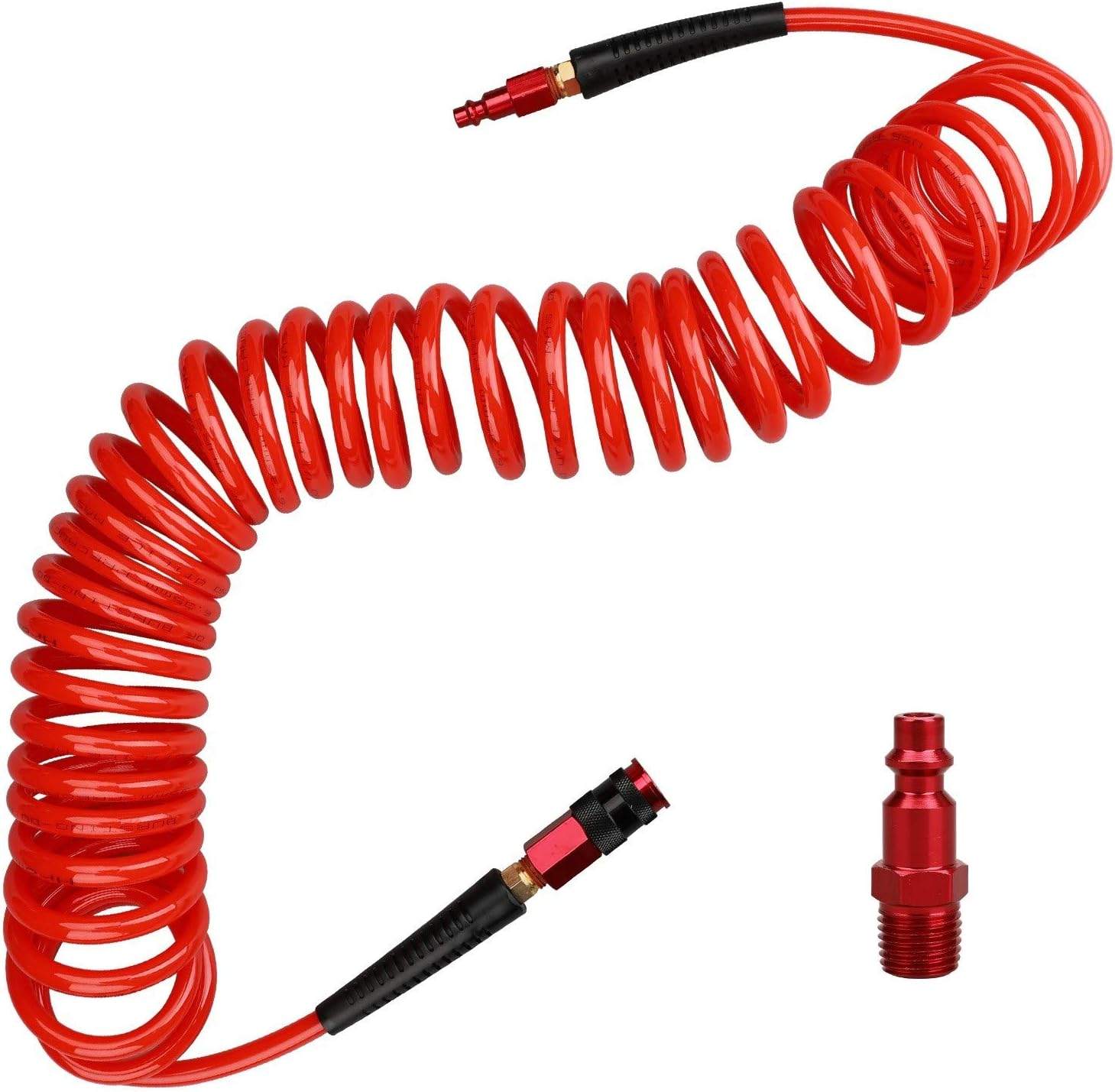 Compressor Hose with 1/4" Industrial Universal Quick Coupler