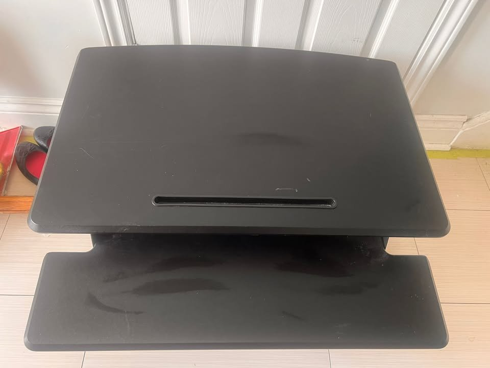 Seville Classics Airlift Height Adjustable Sit Desk - photo 2