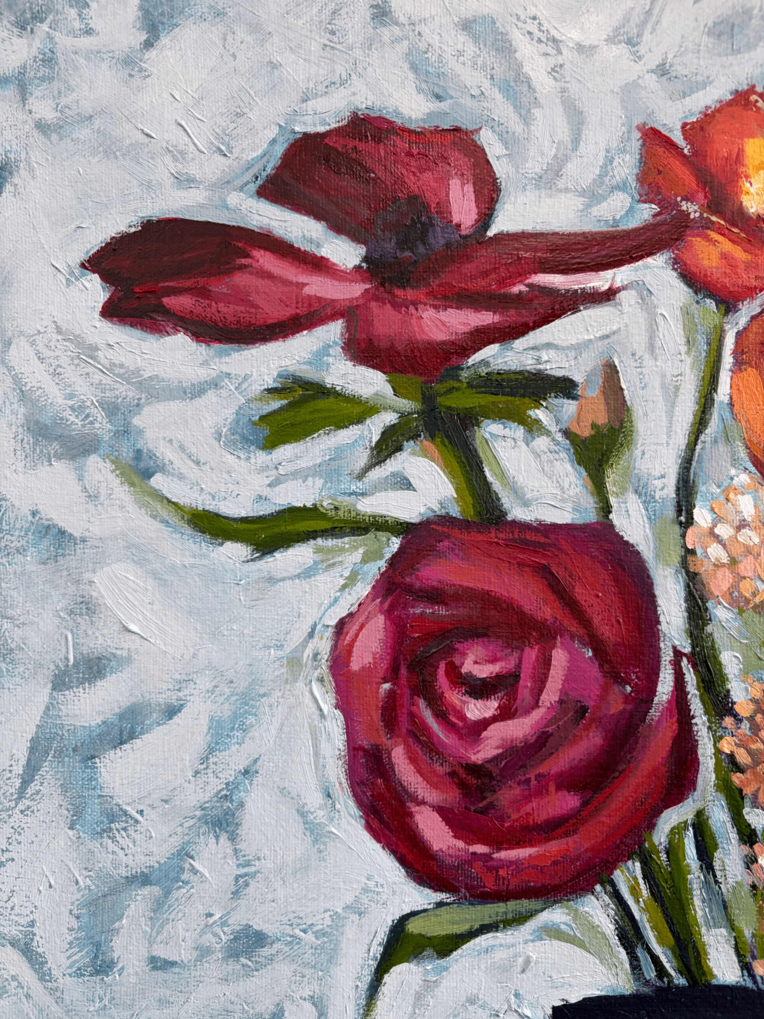 Floral Still Life Oil Painting - photo 4