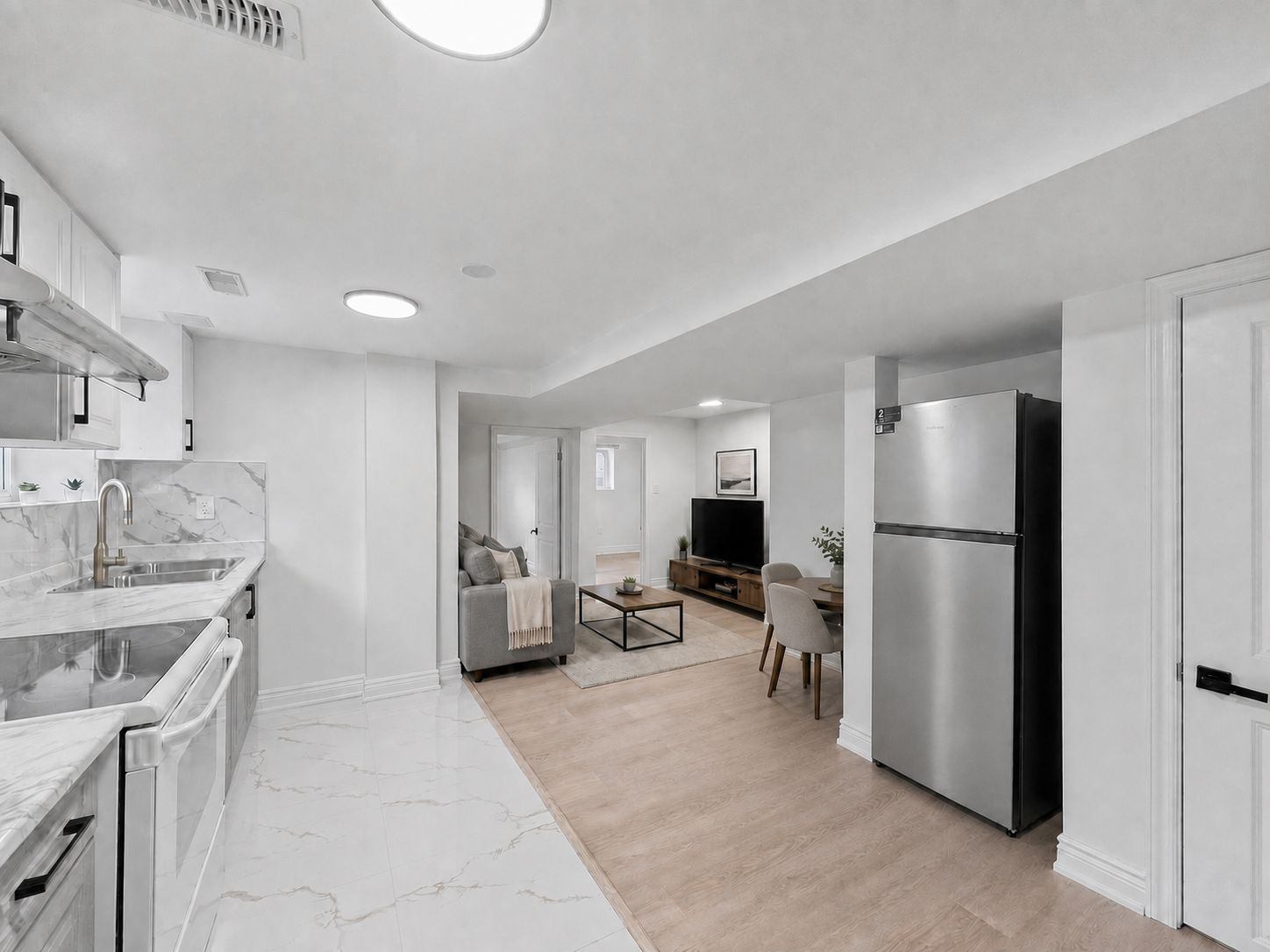 Stunning, Sun-Drenched Legal 2-Bedroom Suite in Etobicoke