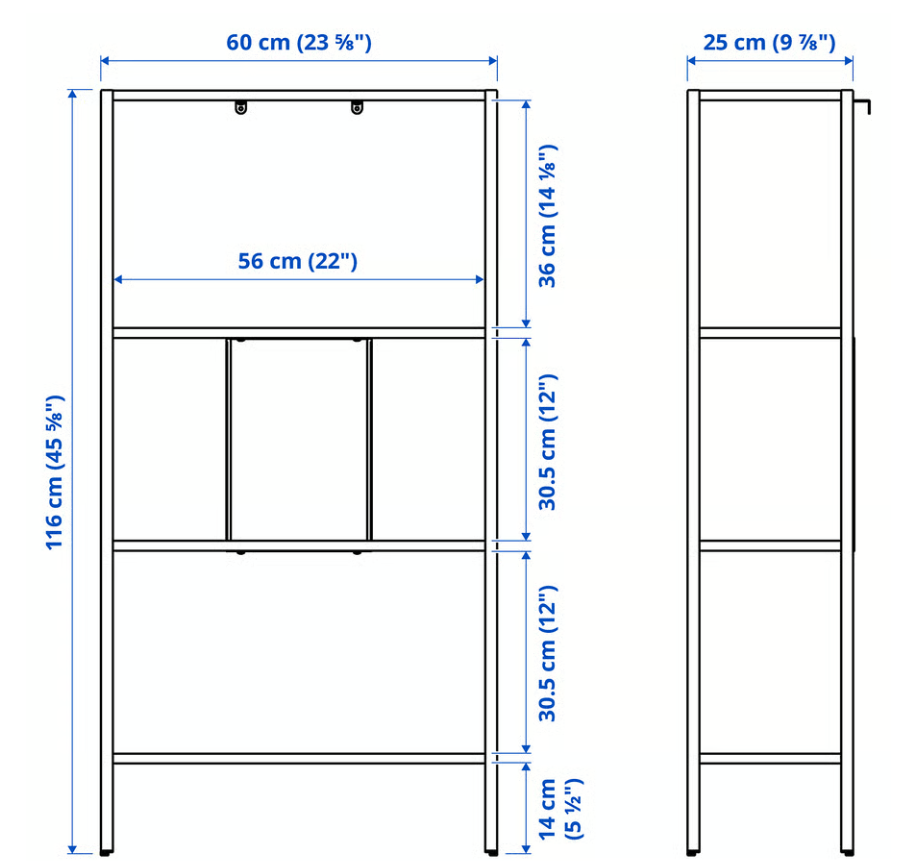 IKEA BAGGEBO shelf unit - photo 2