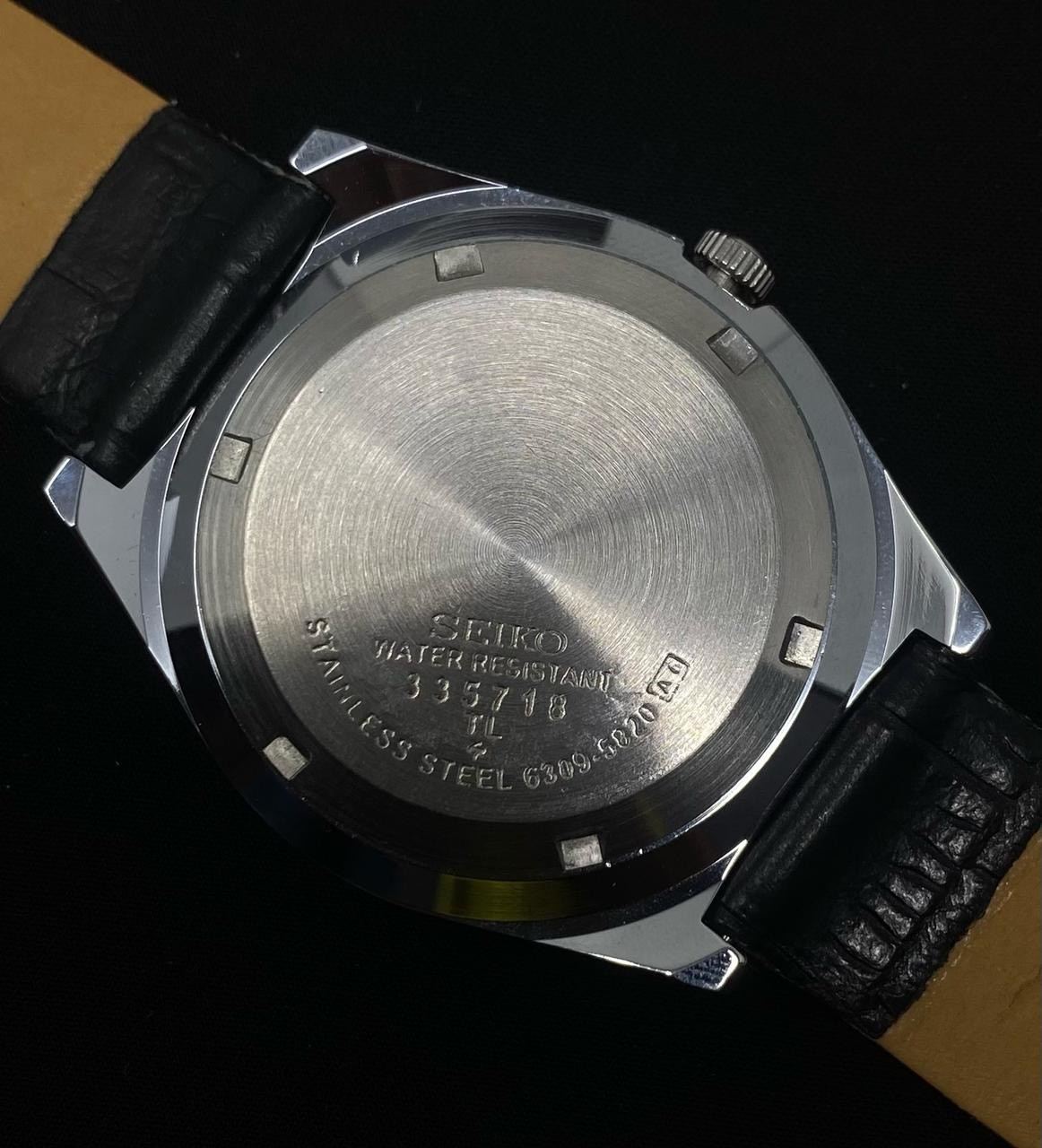 Vintage Seiko 5 Automatic 6309A Men's  Watch D&D- Japan Made - photo 2