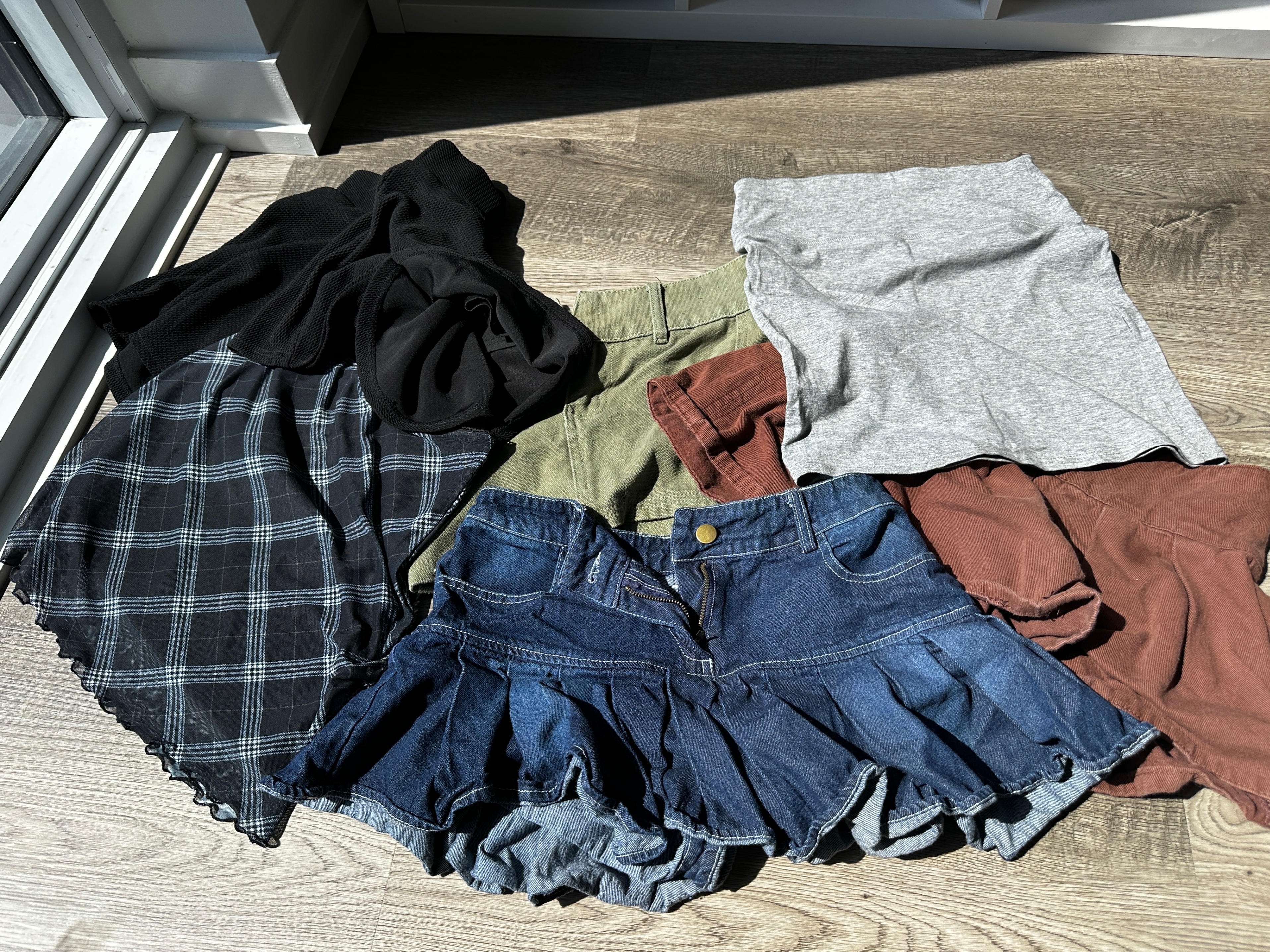 Bundle of women's skirts