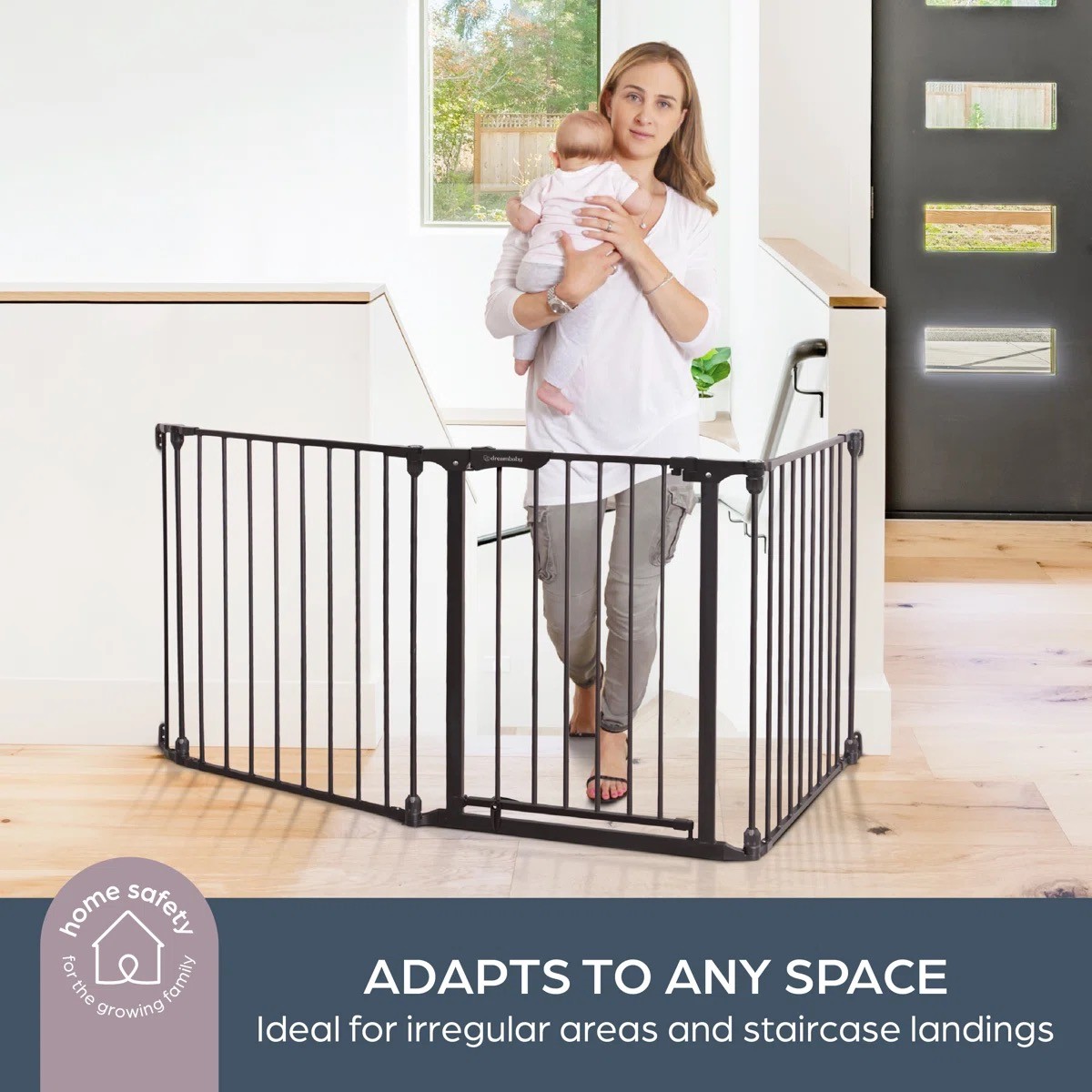 3-panel customizable baby gate (Dreambaby Adapta-Gate) - photo 4