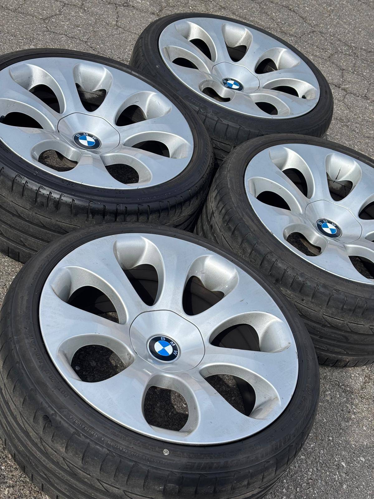 OEM 19"BMW(5x120)+225/40/R19 & 255/35/R19 Bridgestone-3/4/5Seri - photo 5