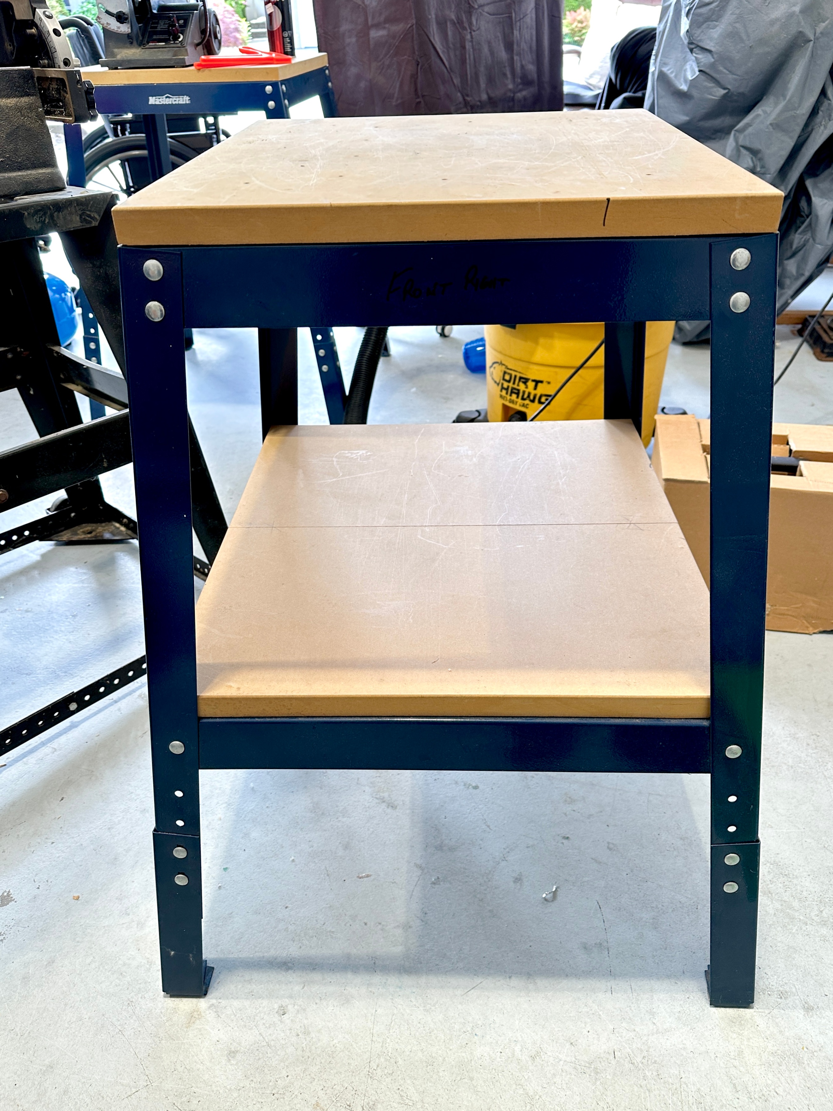 Mastercraft 32” Heavy-Duty Wooden Tool Bench