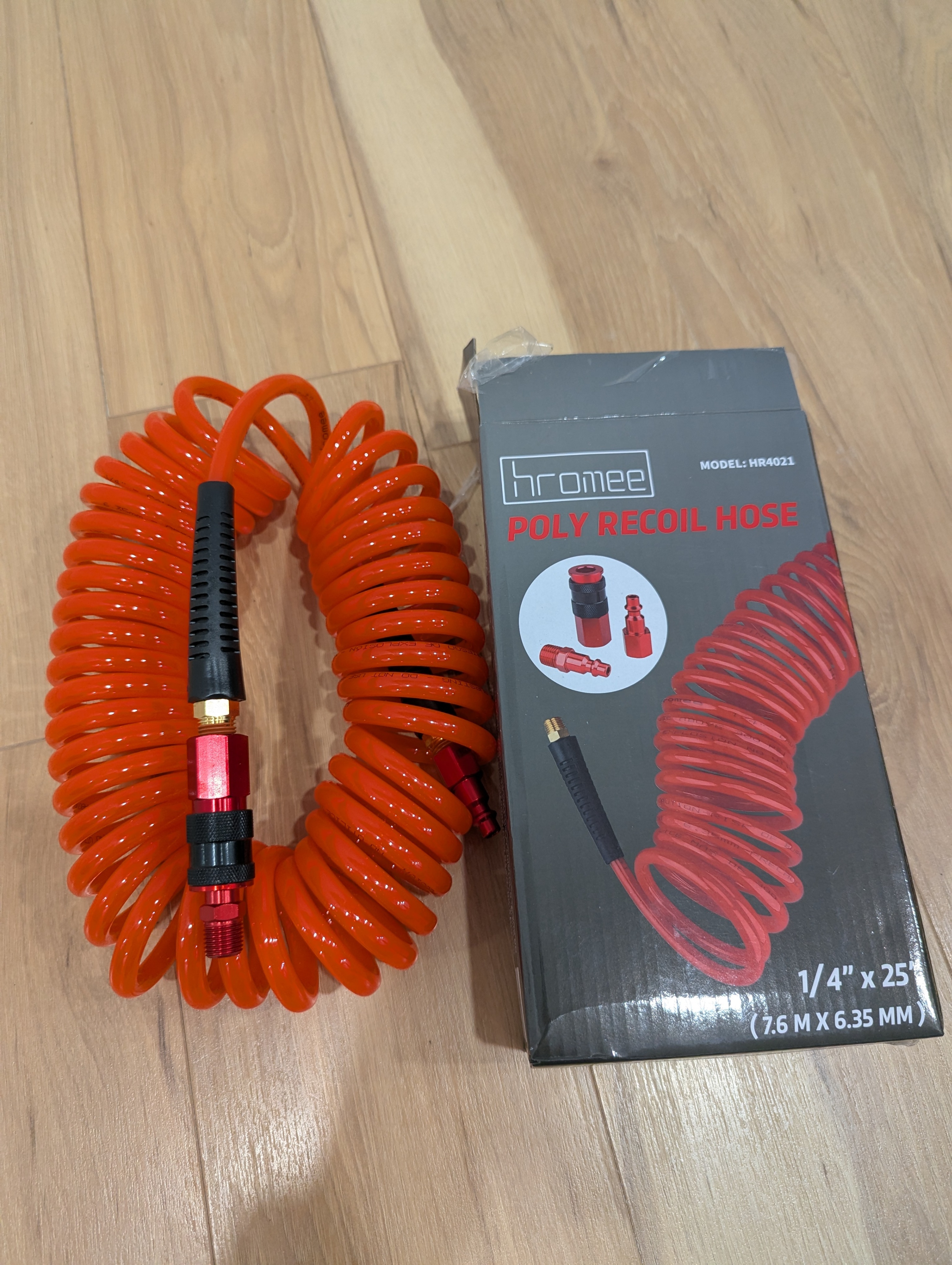 Compressor Hose with 1/4" Industrial Universal Quick Coupler - photo 5