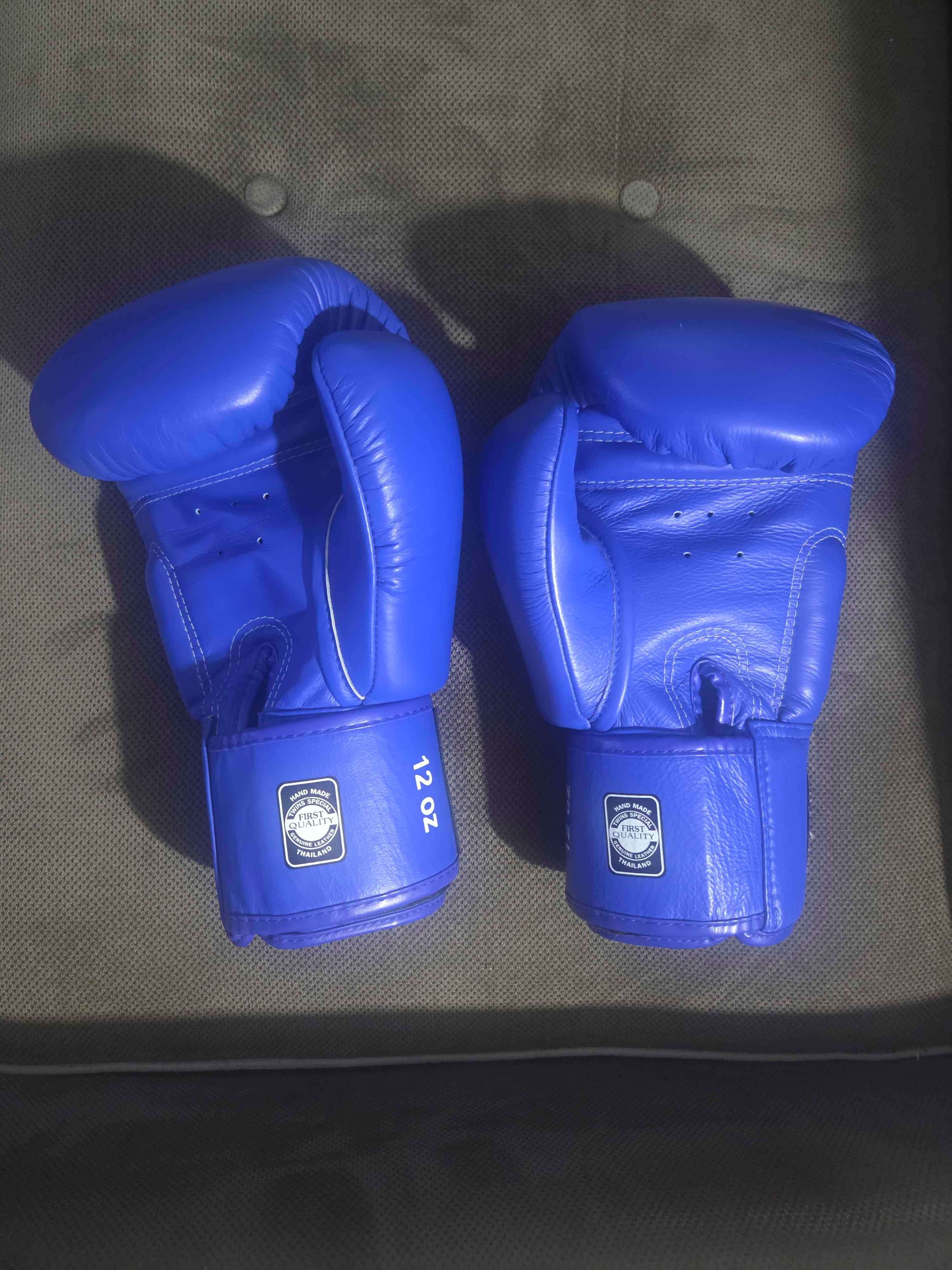 Twins Special BGVL3 Boxing Gloves - 12oz - Blue - photo 2