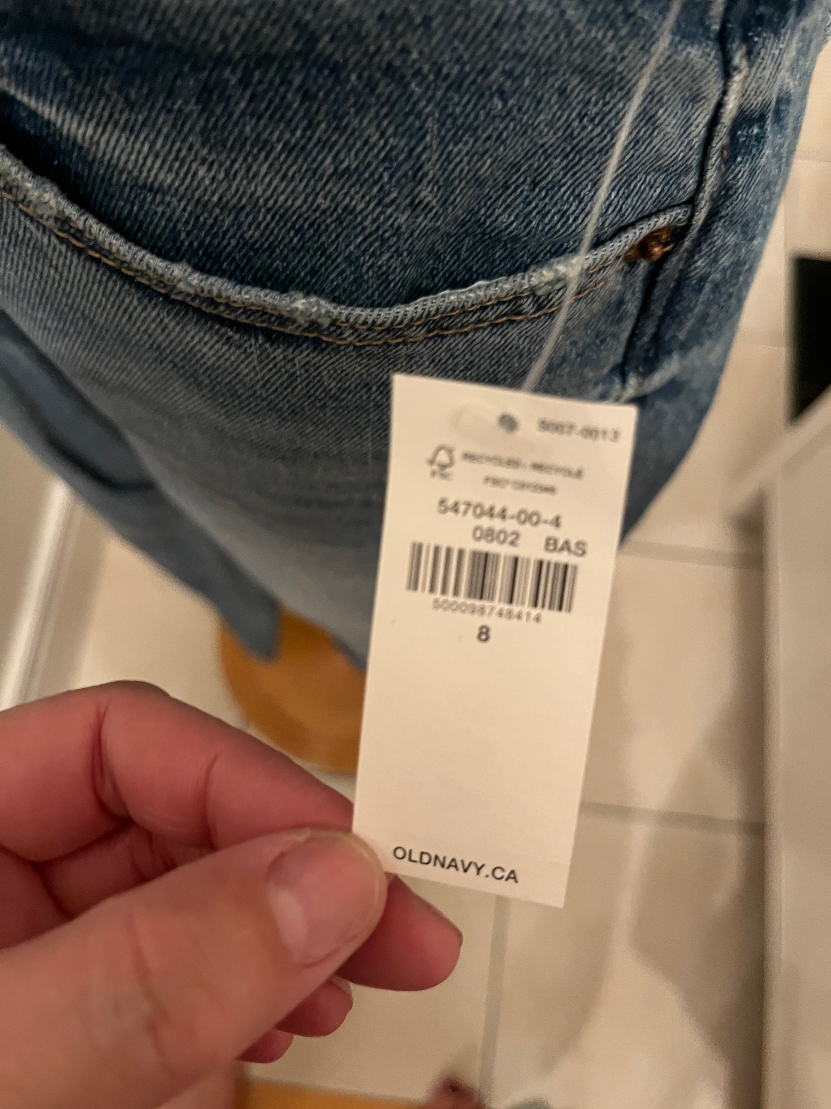 Old Navy Women's OG Straight High-Rise Jeans Size 8 - photo 3