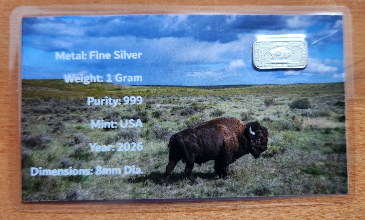 🥈 1-Gram .999 Fine Silver Pieces - photo 4