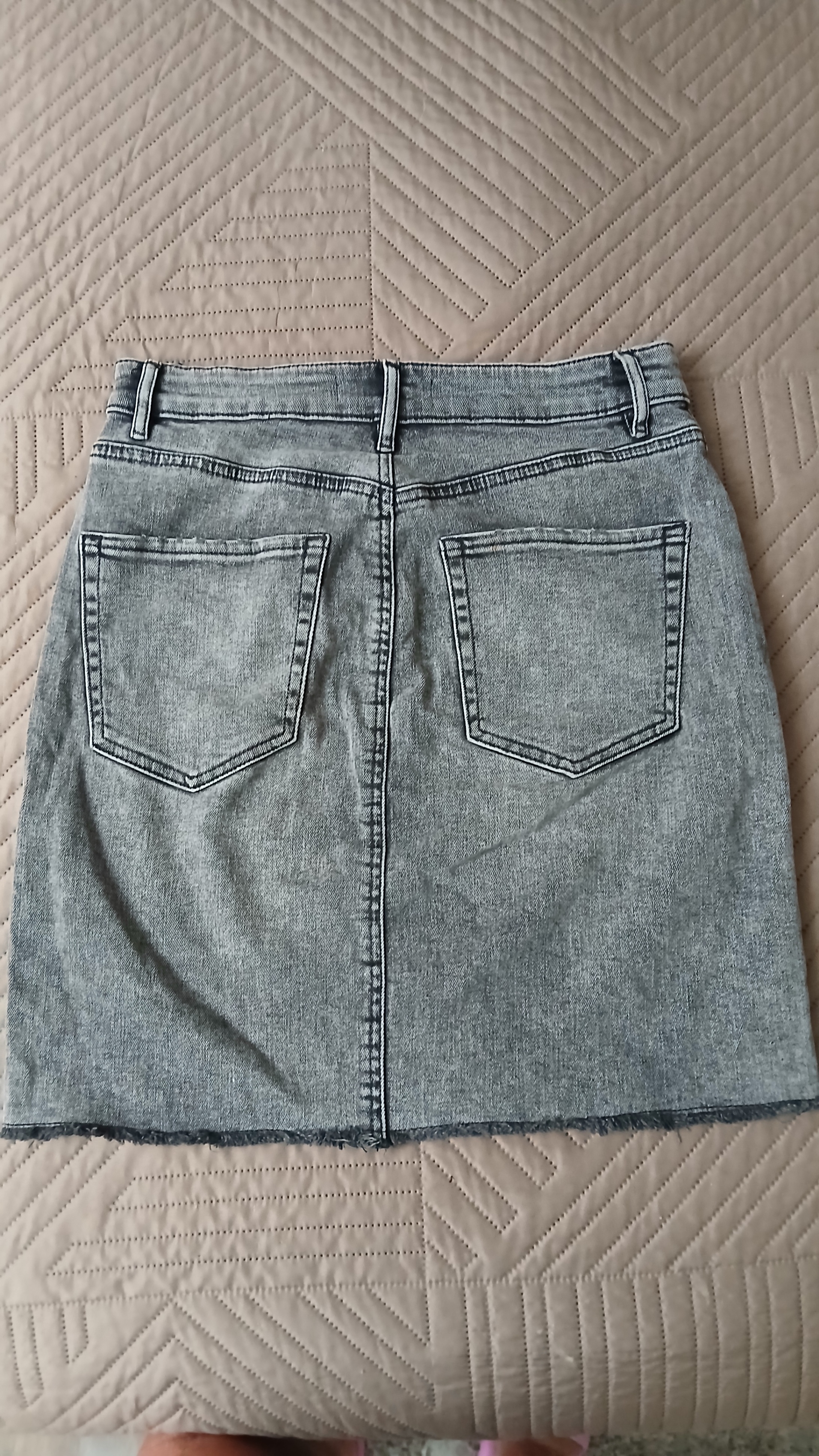 Dynamite Grey Denim Skirt - P/S - photo 4