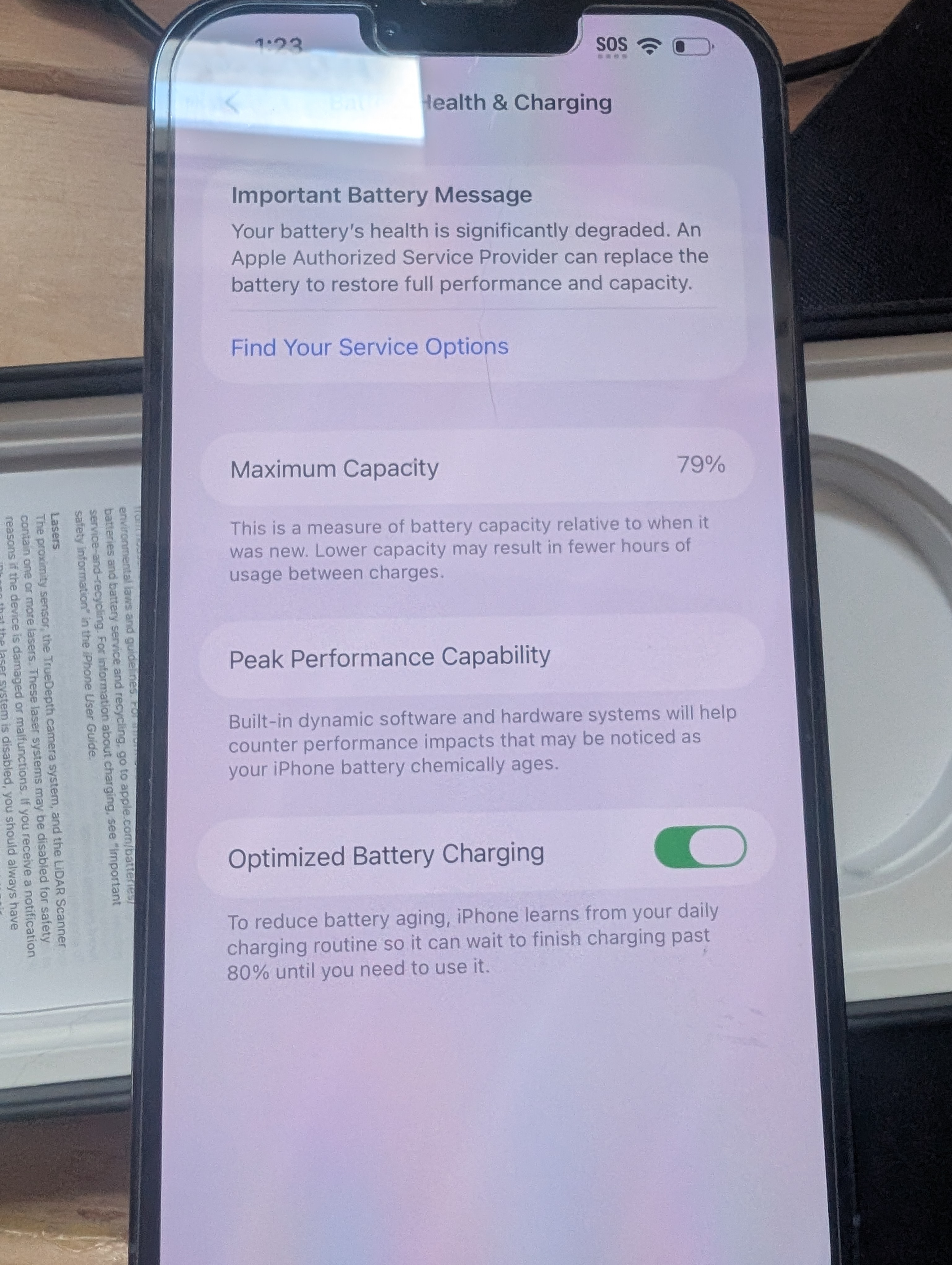 iPhone 13 Pro Max/256GB  Unlocked with box - photo 3