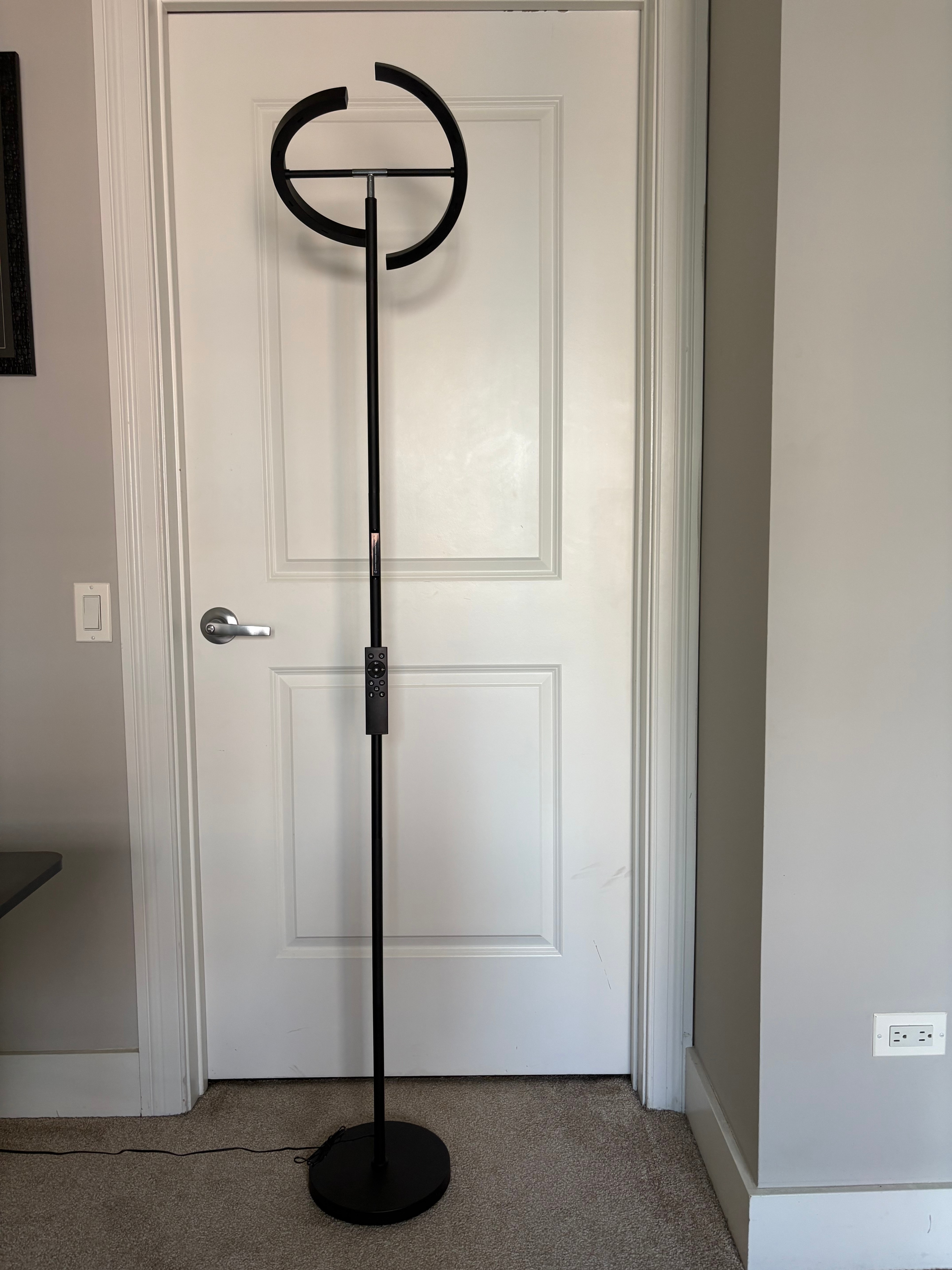 69" LED floor lamp with remote control