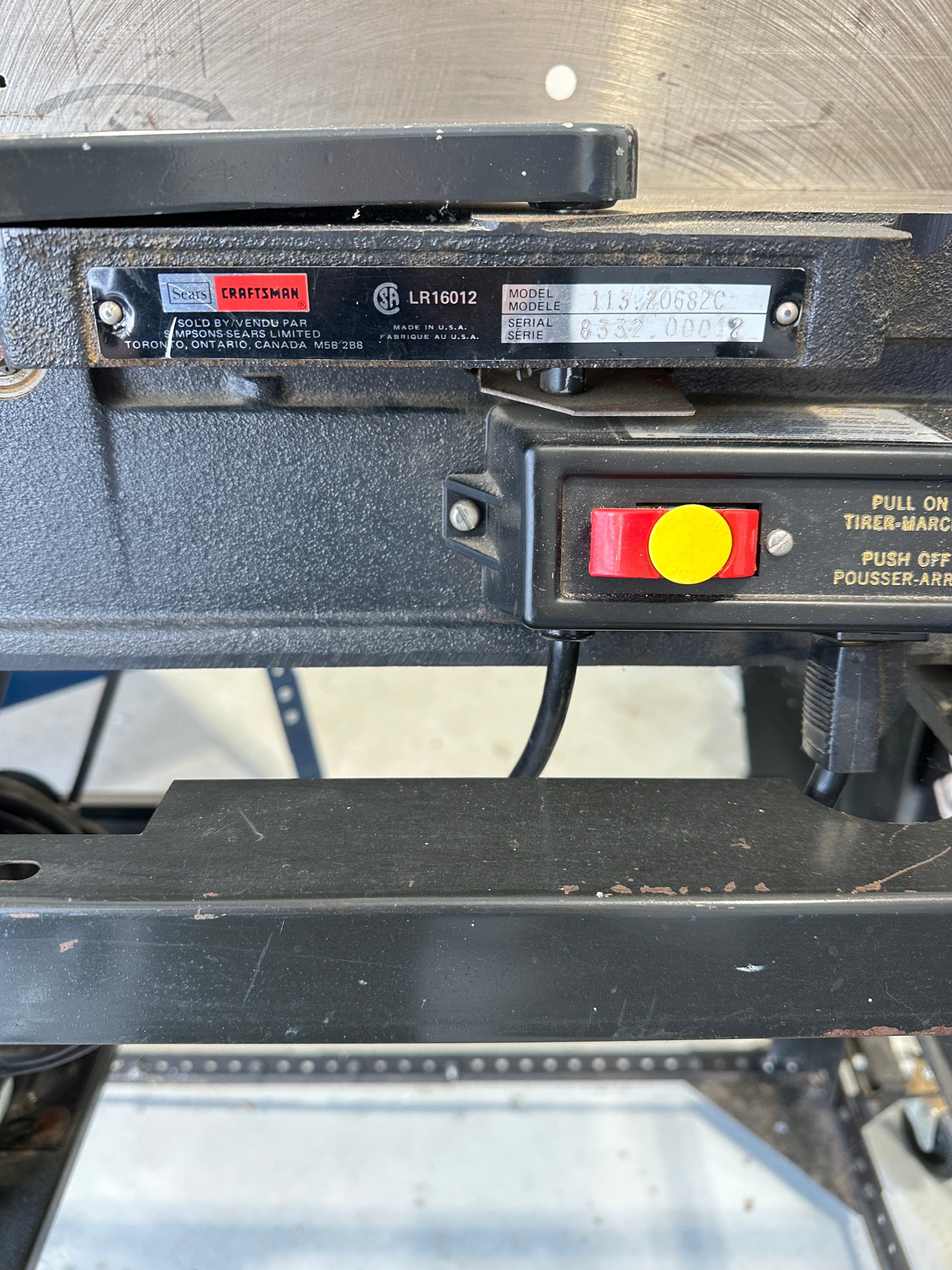 Craftsman 6” Jointer - photo 4