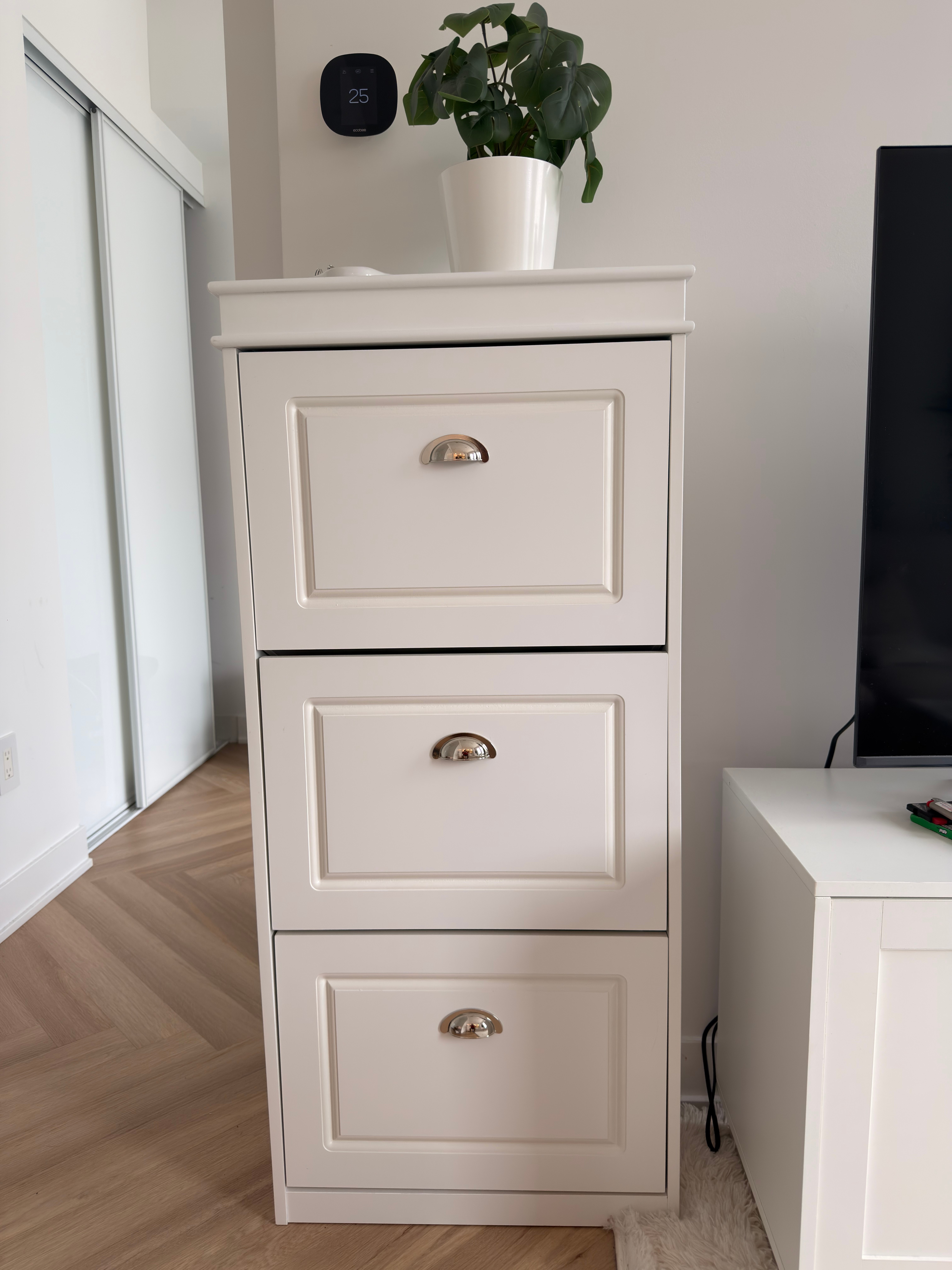 Modern Ultra Slim Shoe Cabinet/Shoe Storage Organizer (White) - photo 2