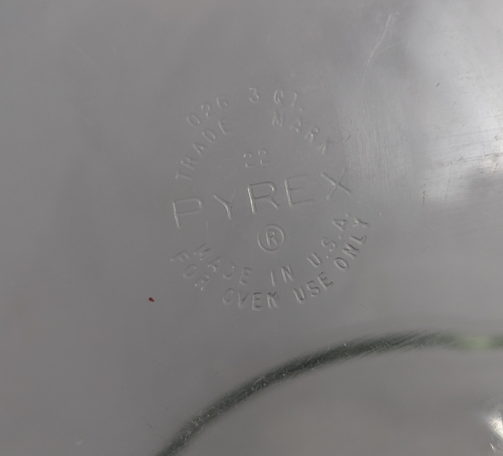 PYREX 026 Dome 3QT-Oven Roaster w/Lid 687-C 10"x 6" USA - photo 4