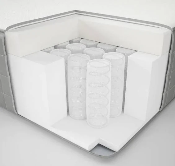 IKEA HAUGSVÄR Queen Mattress – Covered, Pet-Free & Smoke-Free - photo 3