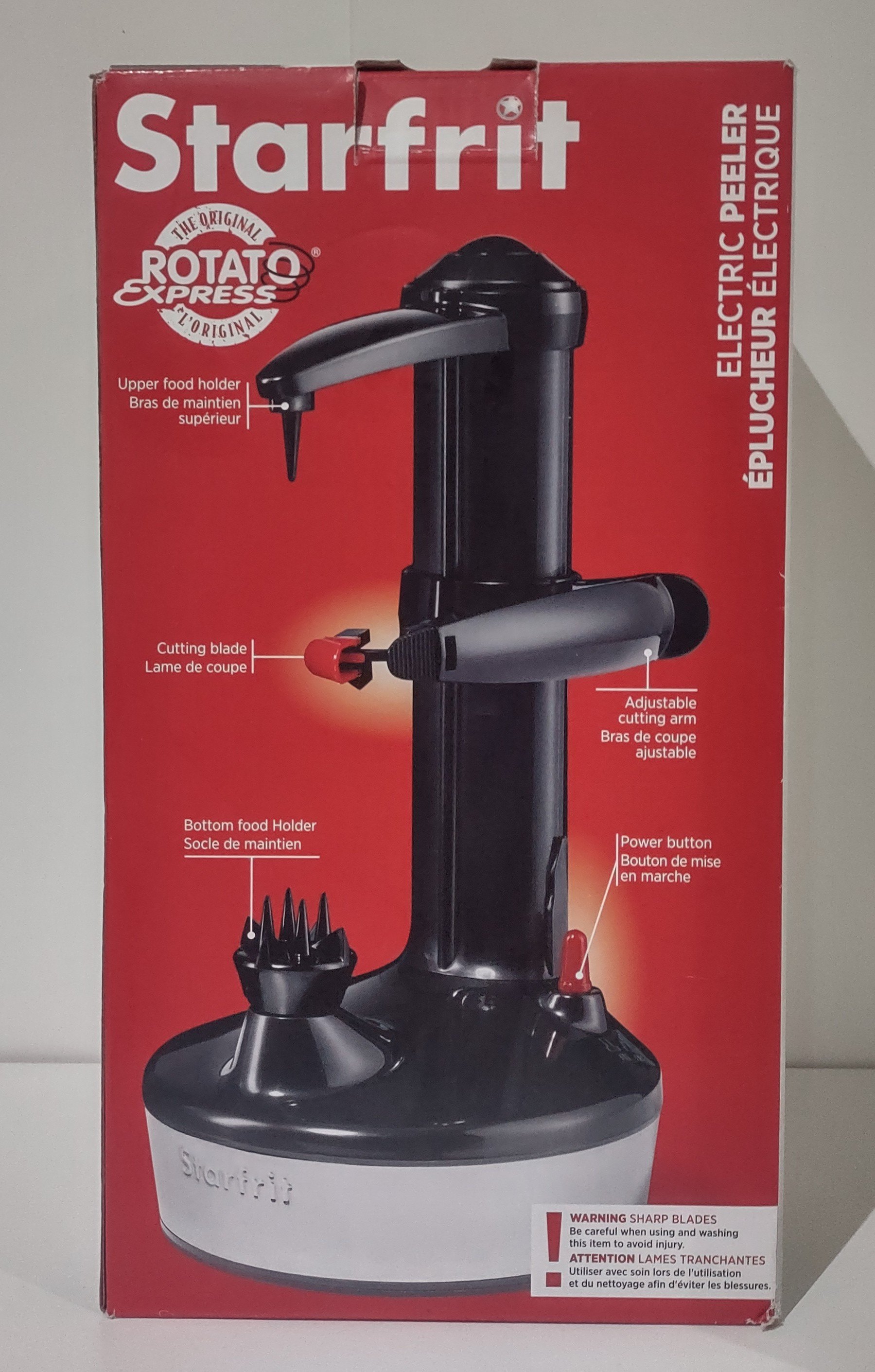 BNIB Starfrit Electric Peeler - photo 3