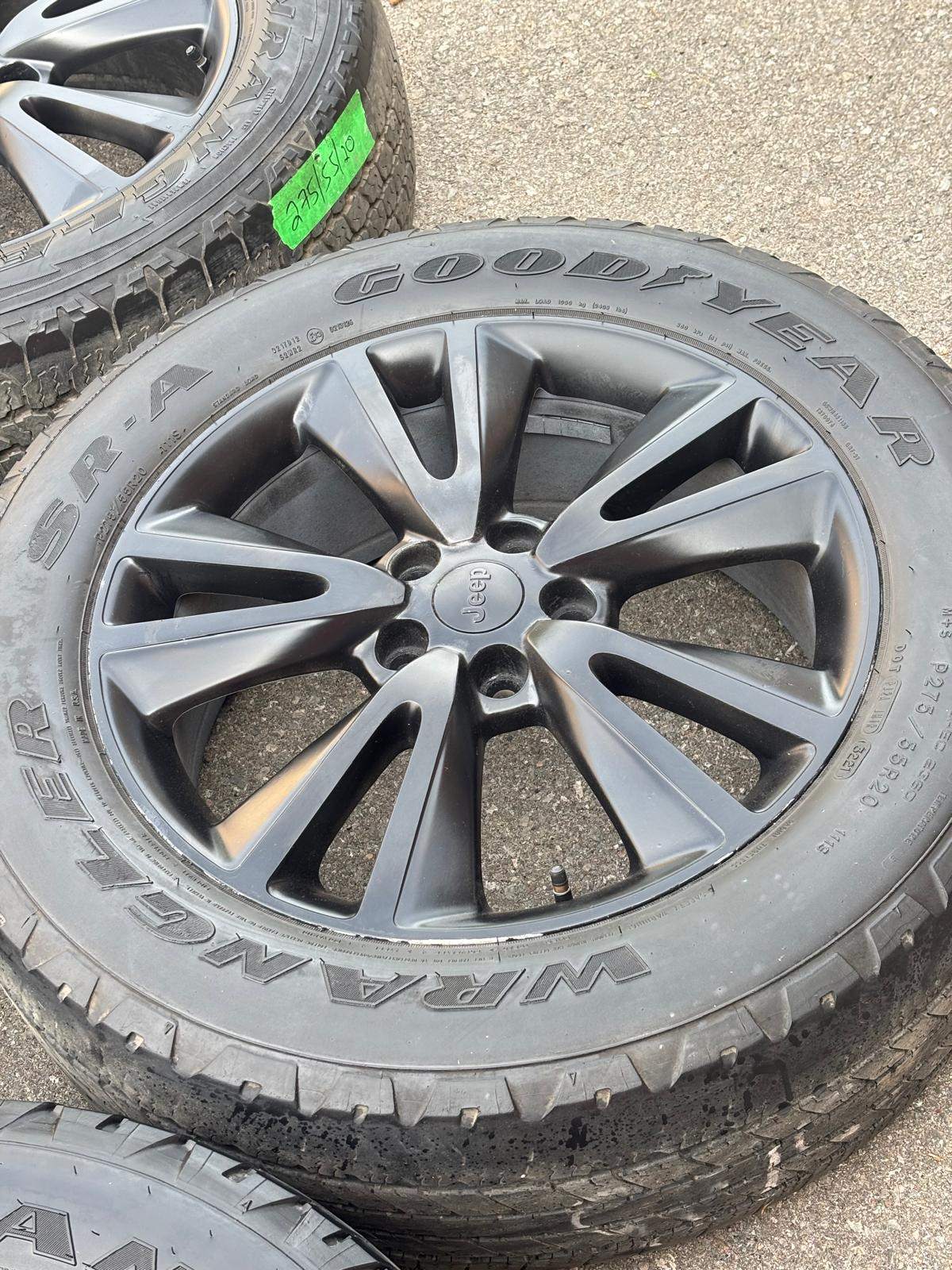 OEM 20”GrandCherokee/Durango/Wrangler(5x127)+275/55/R20 Goodyear - photo 5