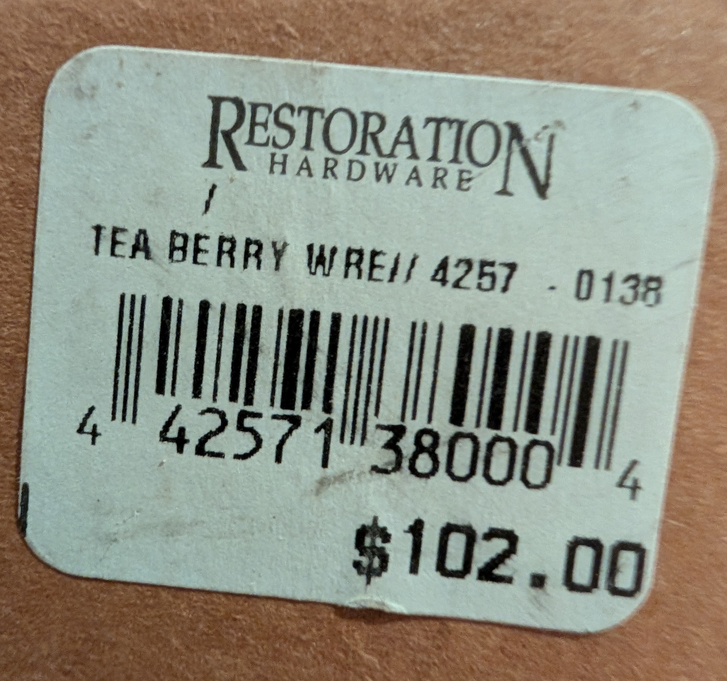 Restoration Hardware 24" Woodland Twig Berry wreath in box - photo 4