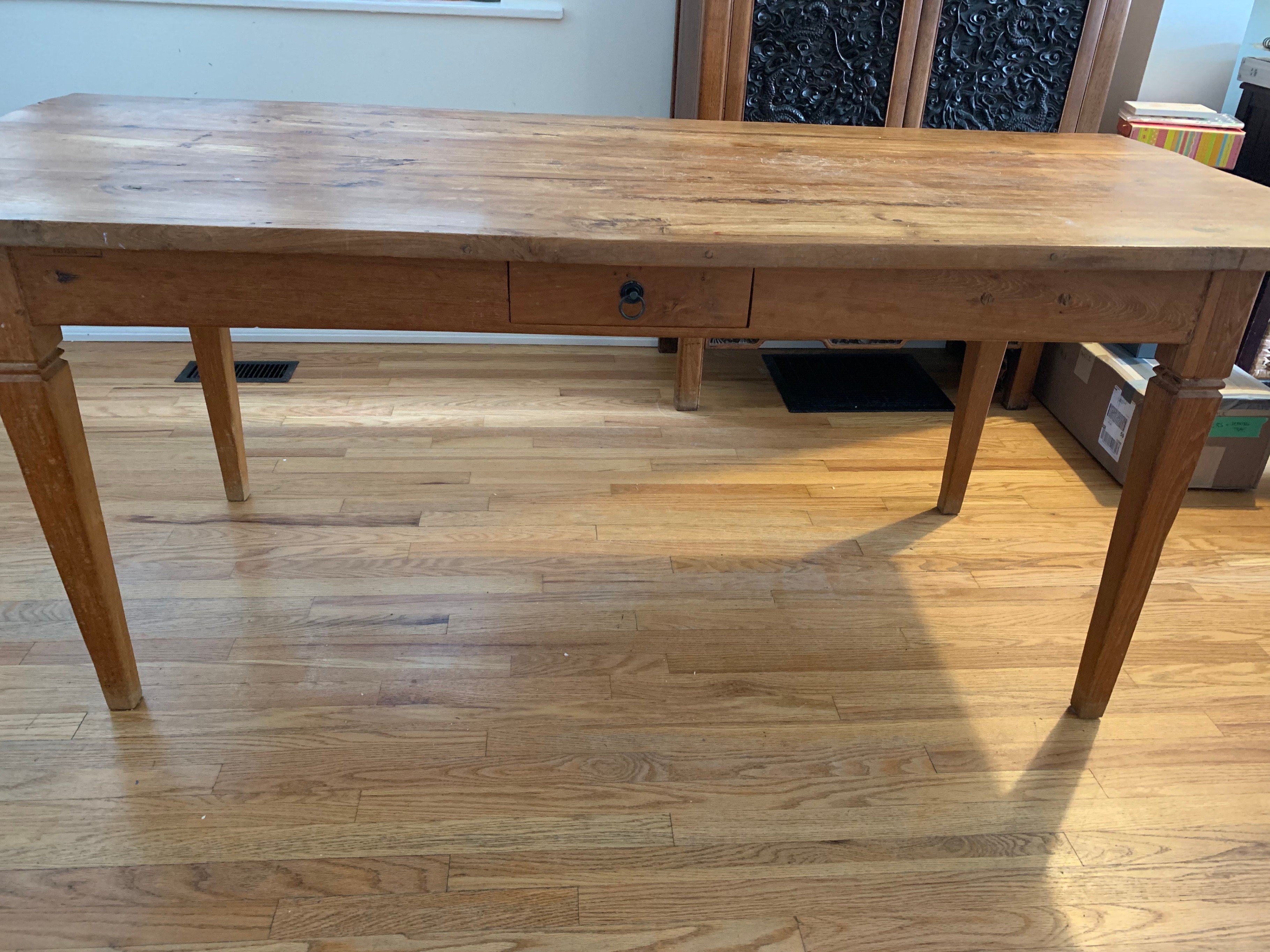 Table & chairs - solid teak - photo 2