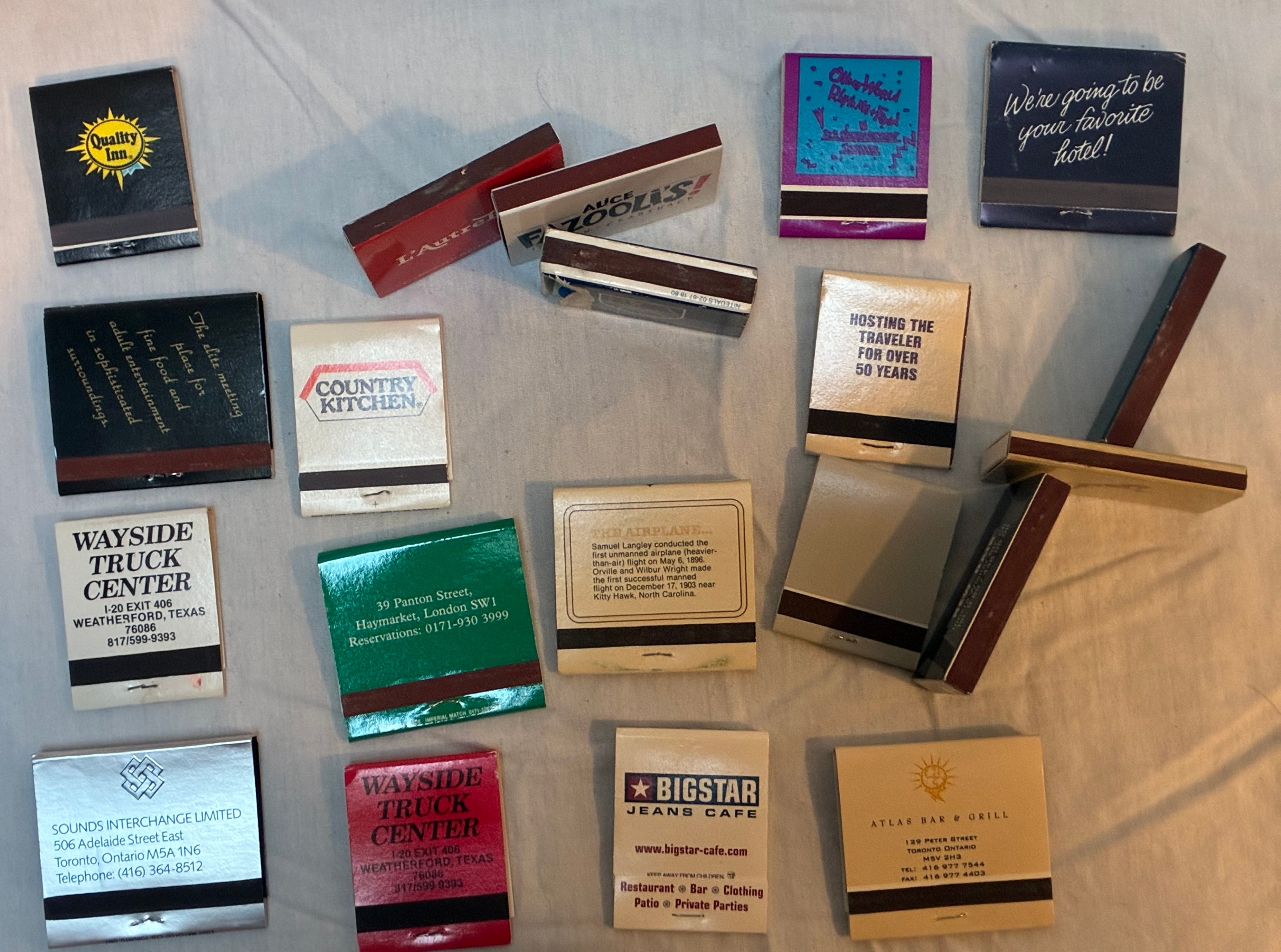 20 Vintage Collectable Matches, Matchbooks - photo 3