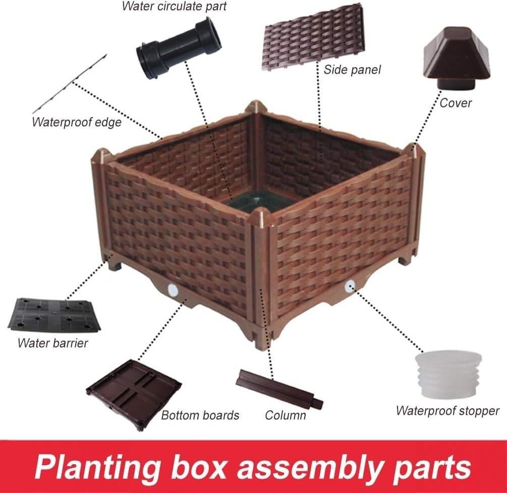 Modular Raised Garden Bed Planting Box - photo 2