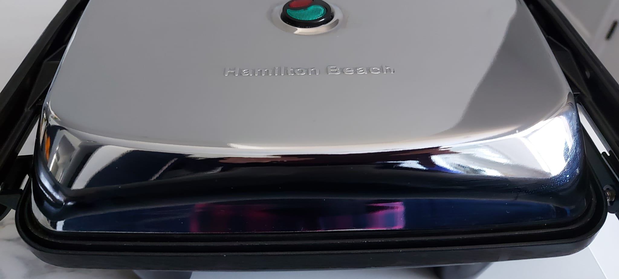 Hamilton Beach Panini Press Gourmet Sandwich Maker - photo 3
