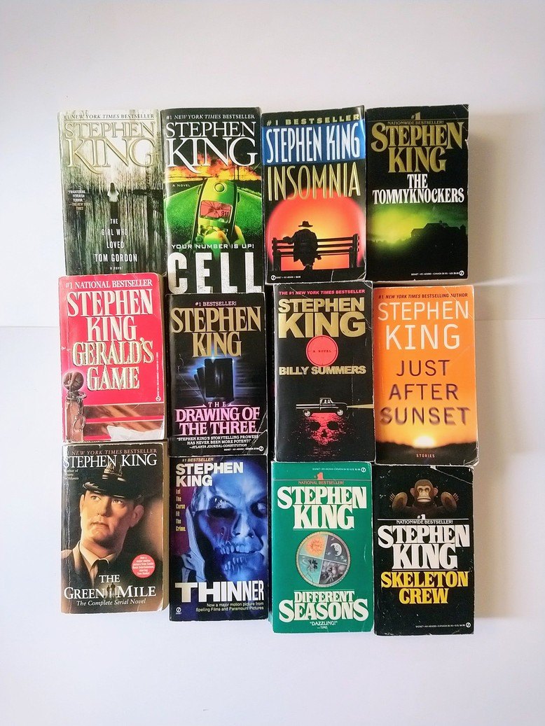 More Stephen King pocketbooks!!