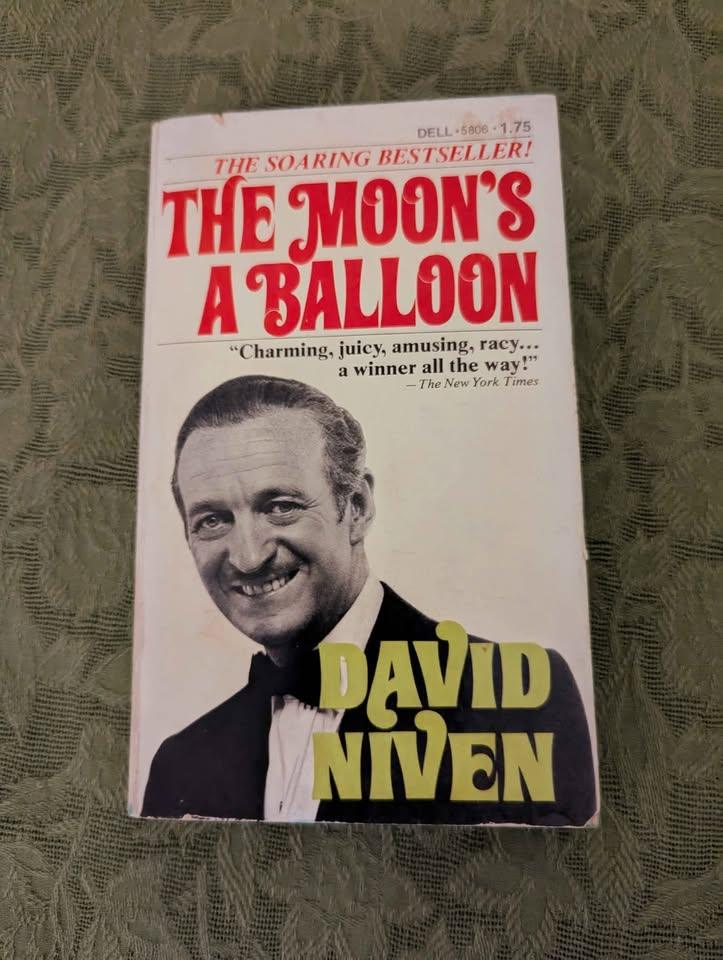 The Moon's A Balloon autobiography by David Niven, an actor