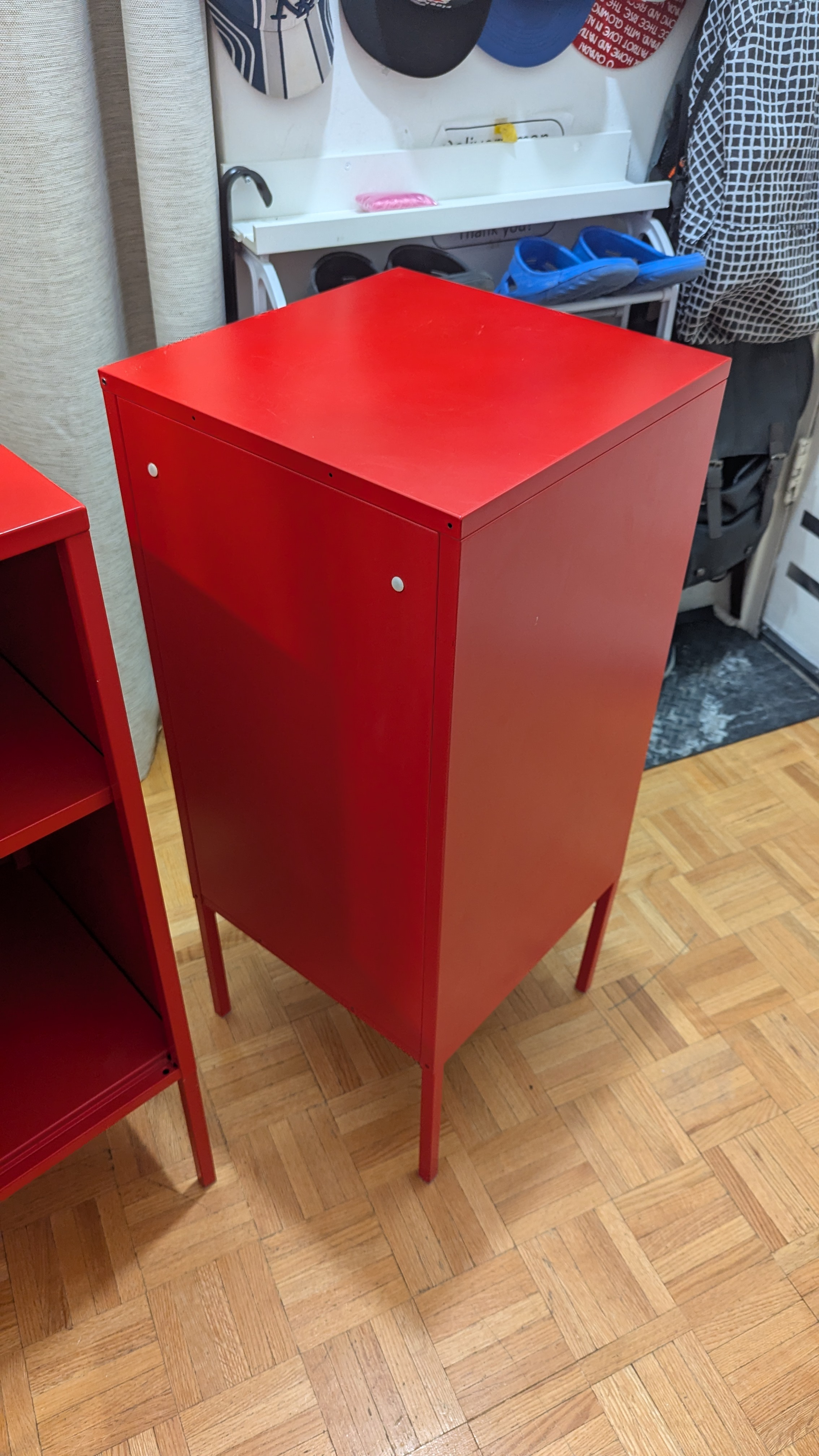 Cabinet Metal Locker Shelf unit Storage Organizer Stand Rack - photo 3