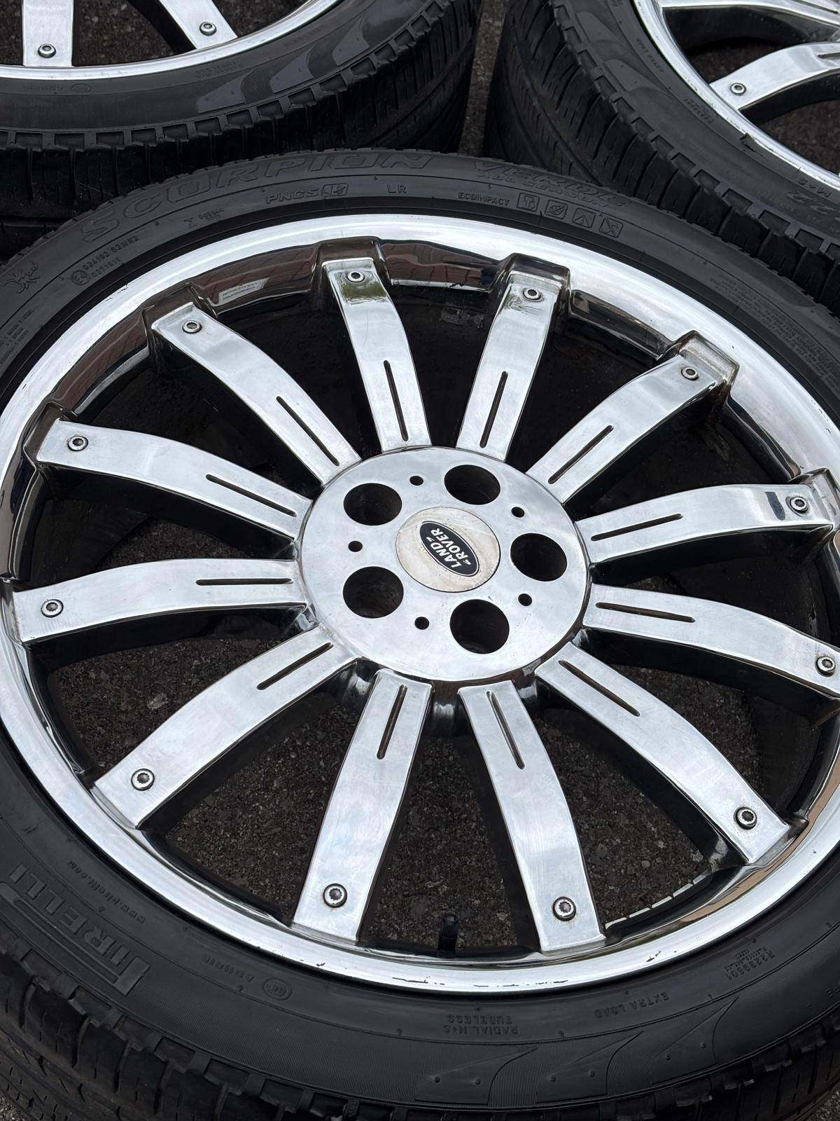 22”OverFinch reps(5x120)+275/40/R22 Pirelli– RangeRover/Discover - photo 4
